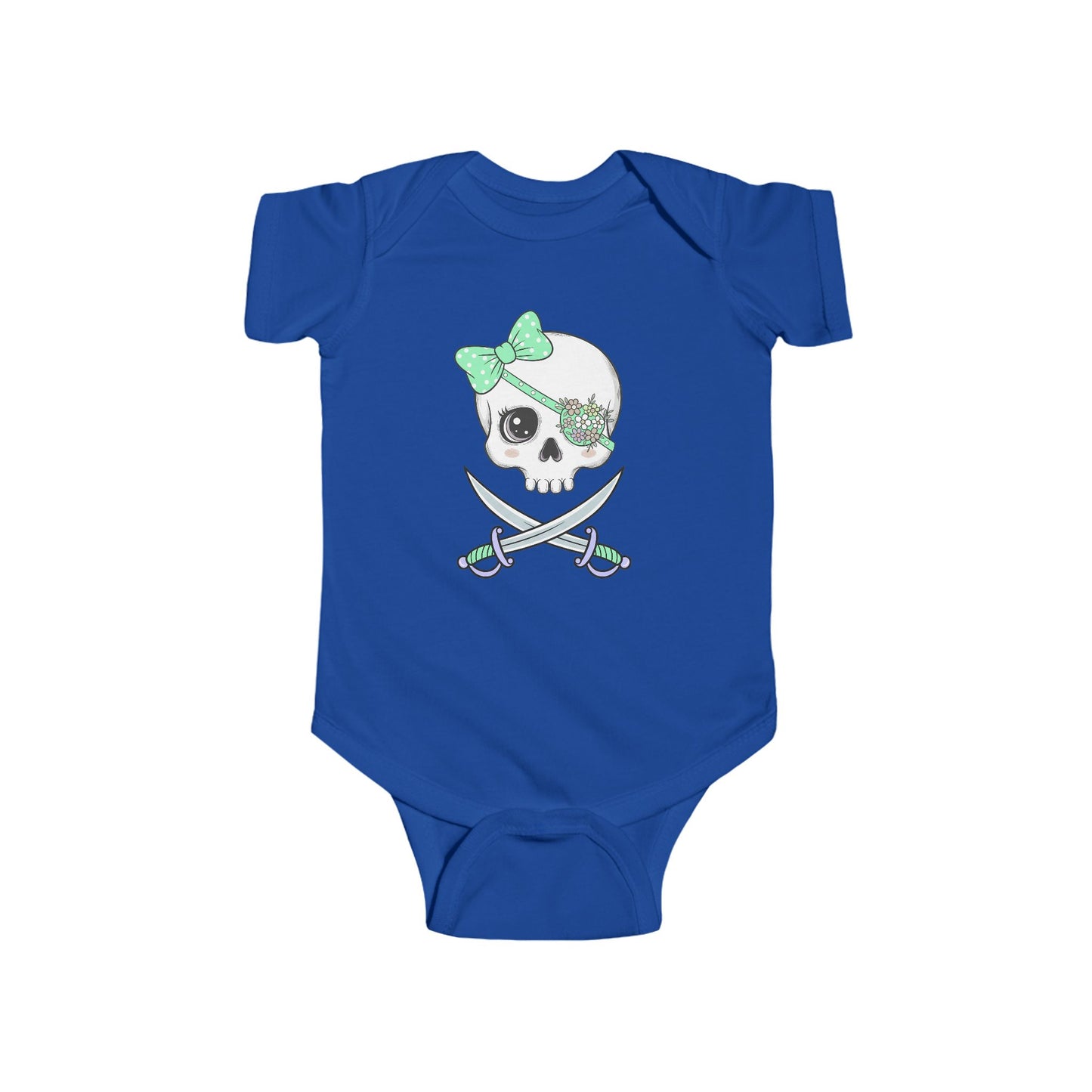 Pirate Skull Baby Bodysuit, Cute Infant Outfit, Baby Shower Gift, Halloween Costume, Toddler Apparel