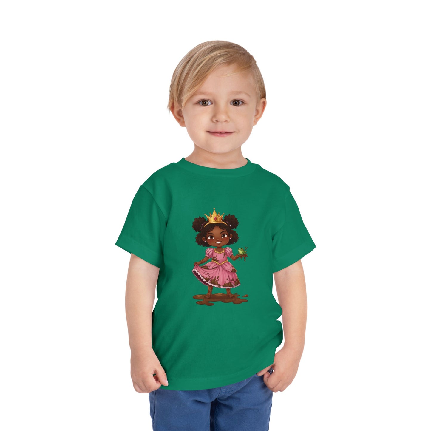 Toddler Princess Tee, Cute Kids Shirt, Playful Short Sleeve Top, Birthday Gift, Toddler Fashion, Summer Outfit