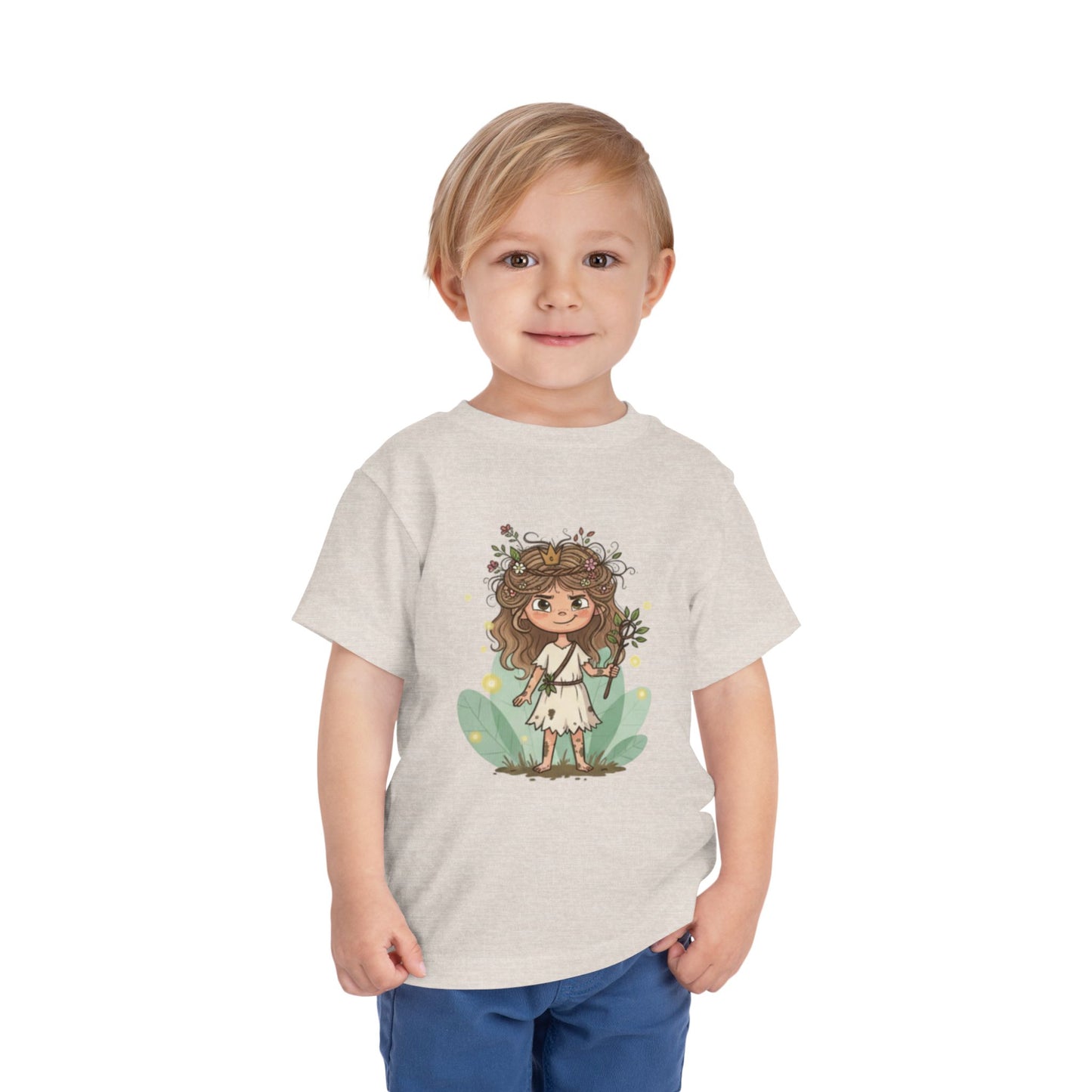 Whimsical Floral Toddler Tee, Cute Kids T-Shirt, Nature Inspired Apparel, Toddler Gift, Spring Outfit, Birthday Gift