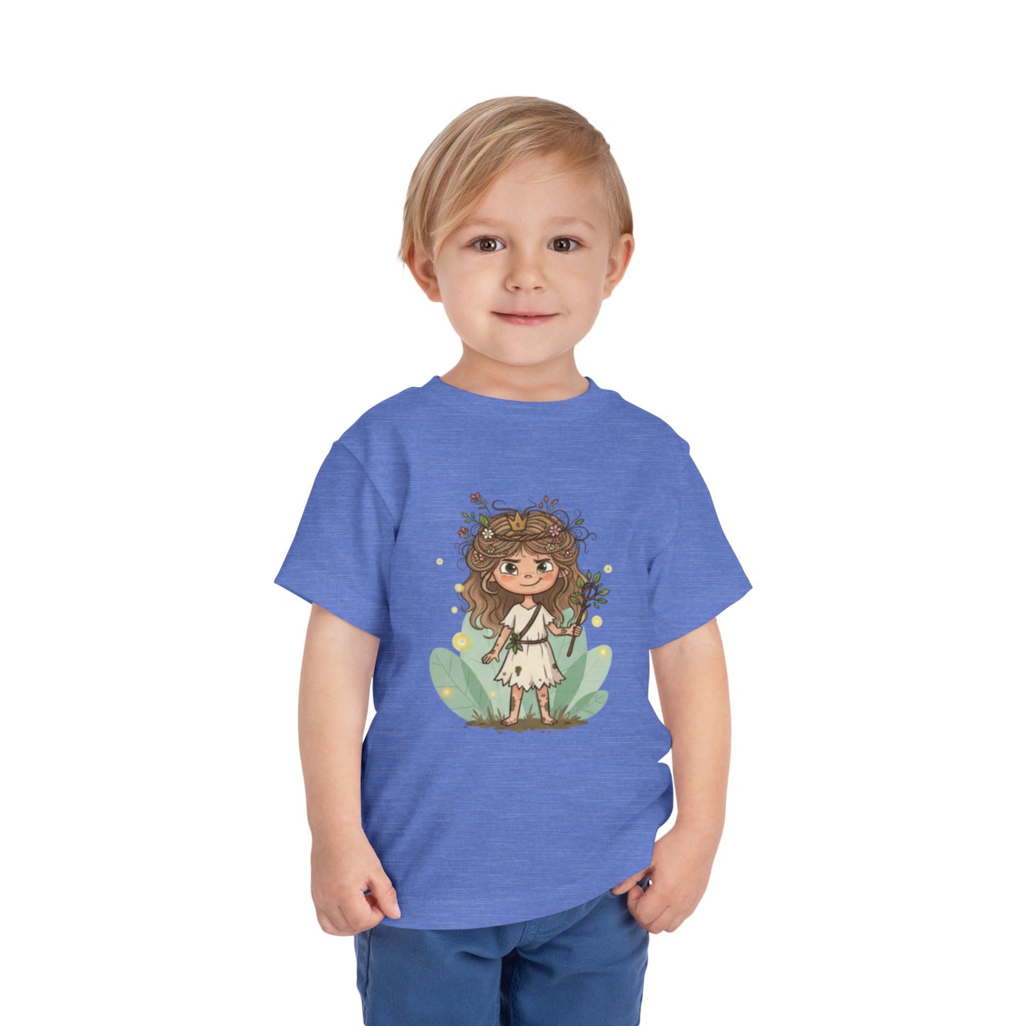 Whimsical Floral Toddler Tee, Cute Kids T-Shirt, Nature Inspired Apparel, Toddler Gift, Spring Outfit, Birthday Gift