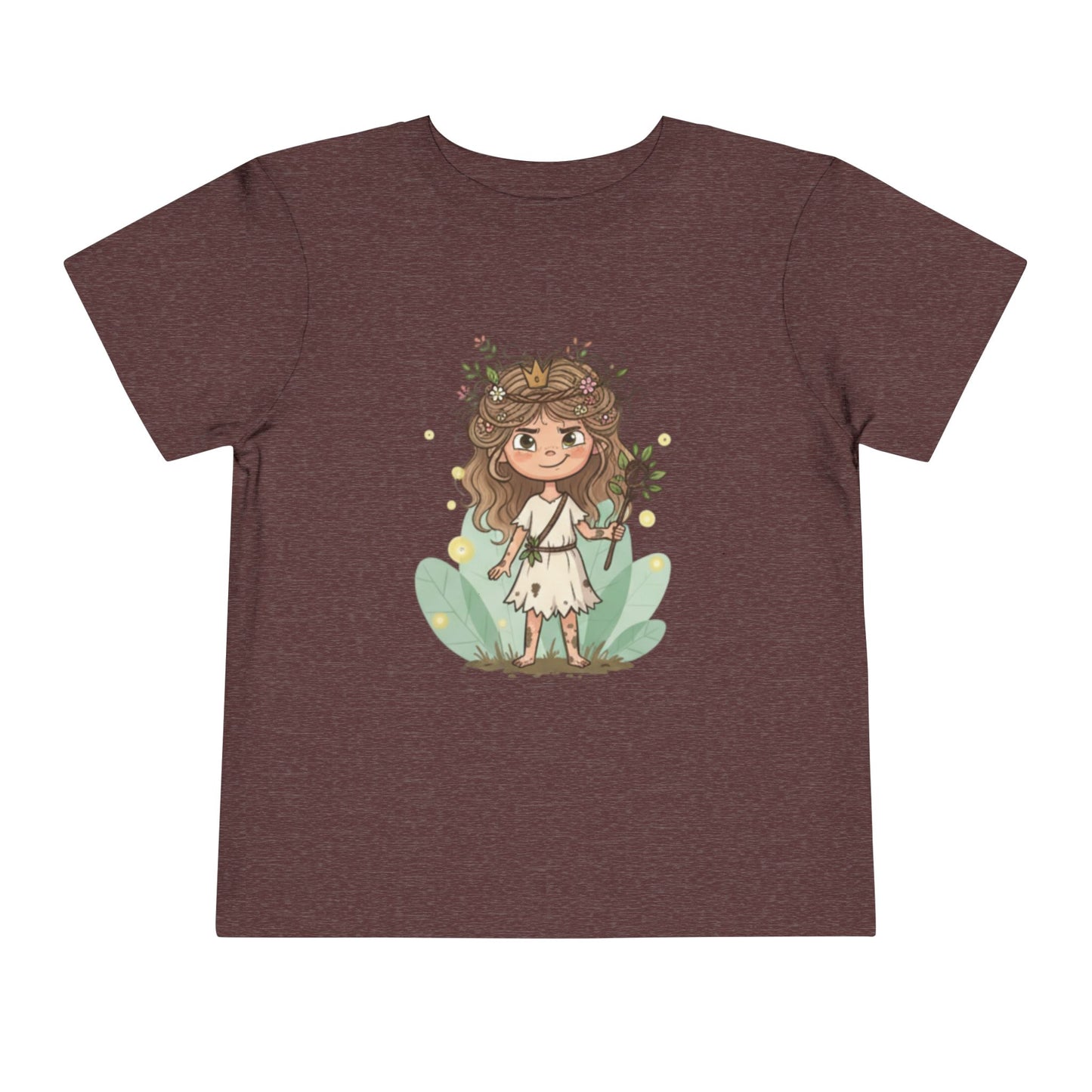 Whimsical Floral Toddler Tee, Cute Kids T-Shirt, Nature Inspired Apparel, Toddler Gift, Spring Outfit, Birthday Gift
