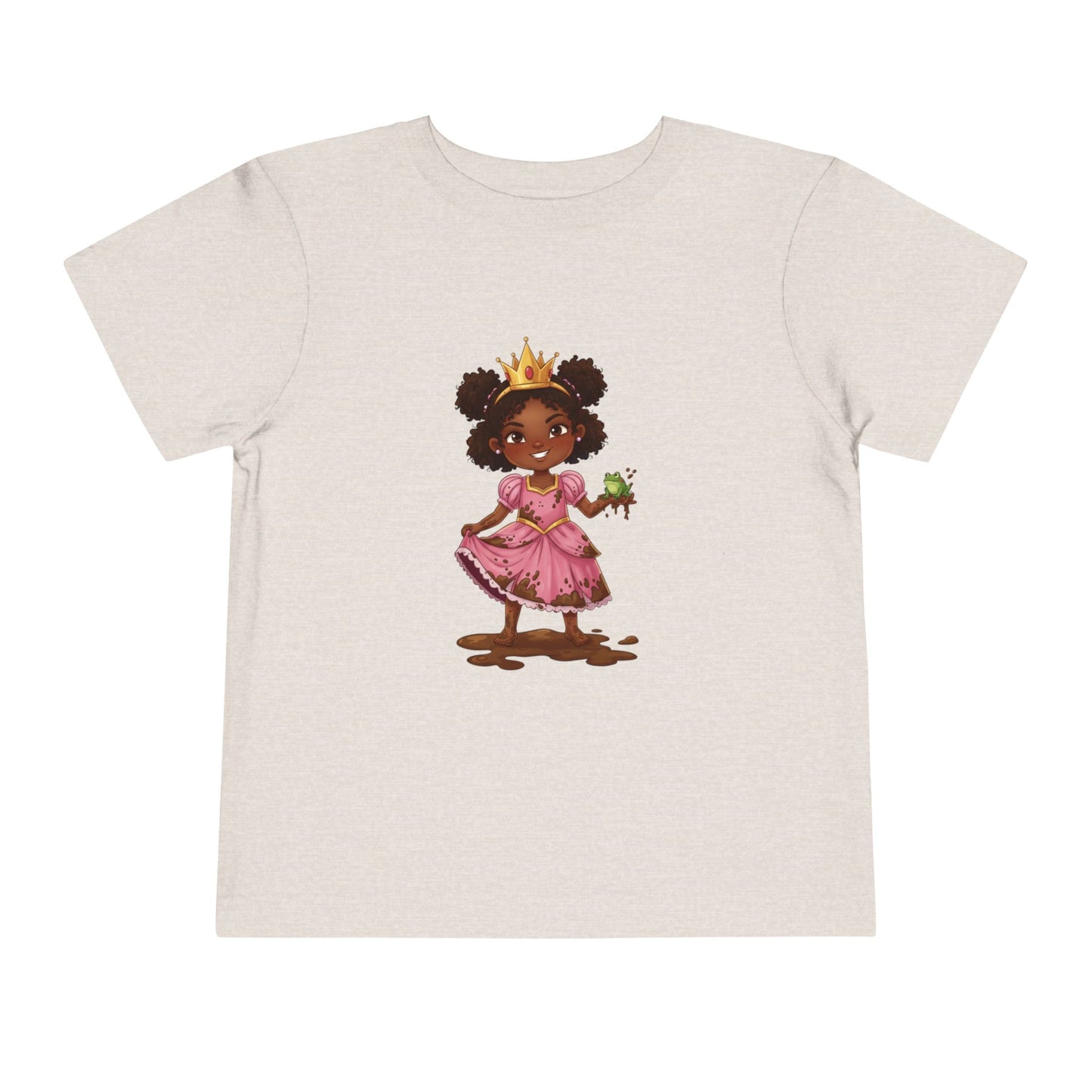 Toddler Princess Tee, Cute Kids Shirt, Playful Short Sleeve Top, Birthday Gift, Toddler Fashion, Summer Outfit
