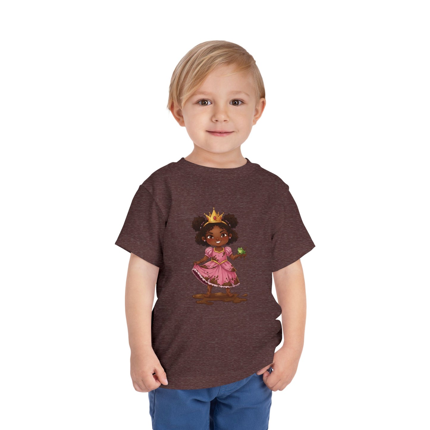 Toddler Princess Tee, Cute Kids Shirt, Playful Short Sleeve Top, Birthday Gift, Toddler Fashion, Summer Outfit