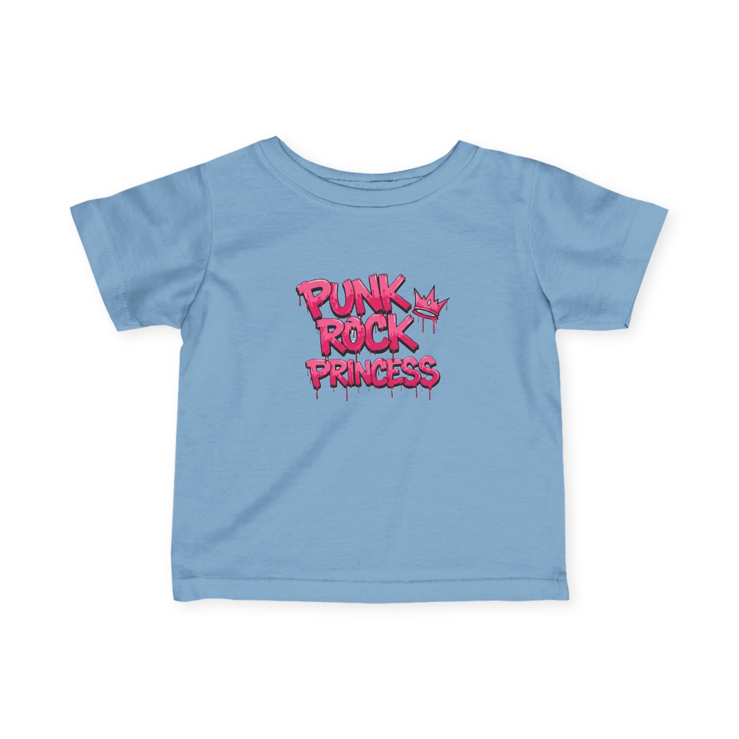 Punk Rock Infant Tee – Trendy Baby Apparel, Cute Birthday Gift, Baby Shower Outfit, Unique Toddler Clothes, Gift for Little Rockstars, Girl Power