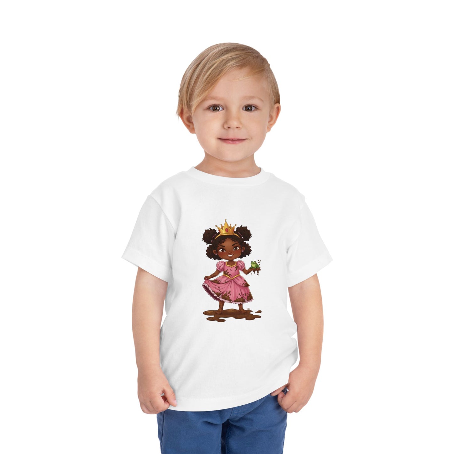 Toddler Princess Tee, Cute Kids Shirt, Playful Short Sleeve Top, Birthday Gift, Toddler Fashion, Summer Outfit