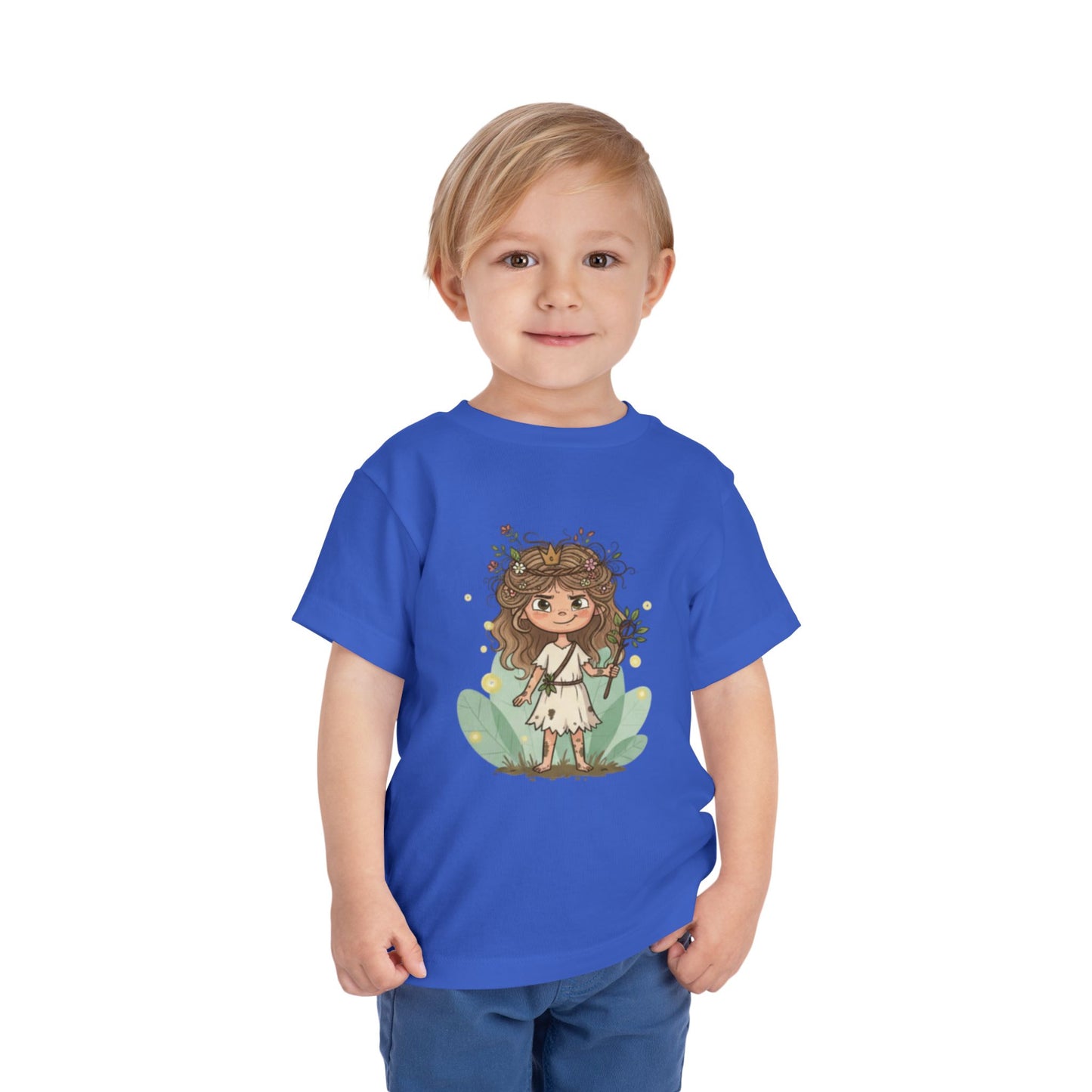Whimsical Floral Toddler Tee, Cute Kids T-Shirt, Nature Inspired Apparel, Toddler Gift, Spring Outfit, Birthday Gift