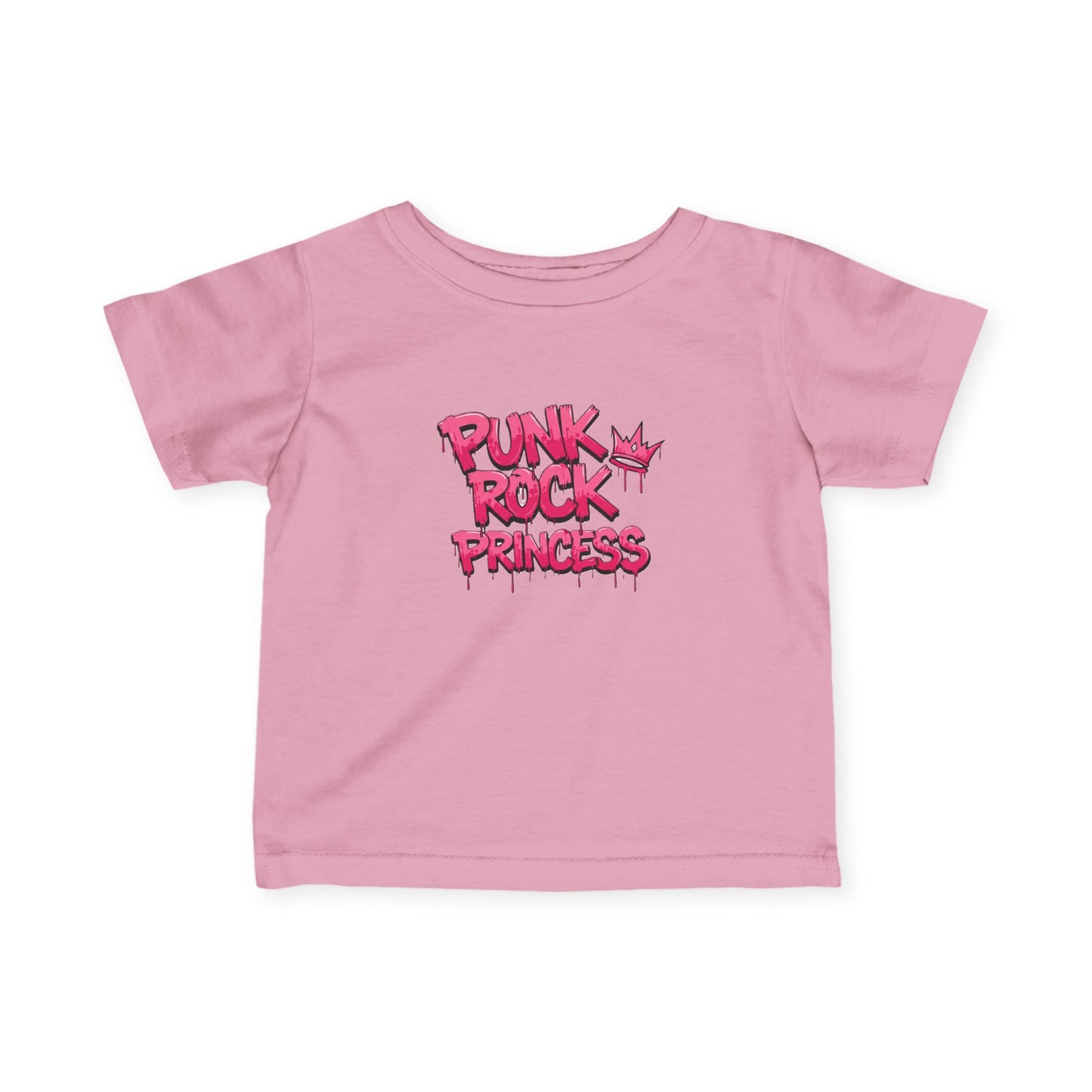 Punk Rock Infant Tee – Trendy Baby Apparel, Cute Birthday Gift, Baby Shower Outfit, Unique Toddler Clothes, Gift for Little Rockstars, Girl Power