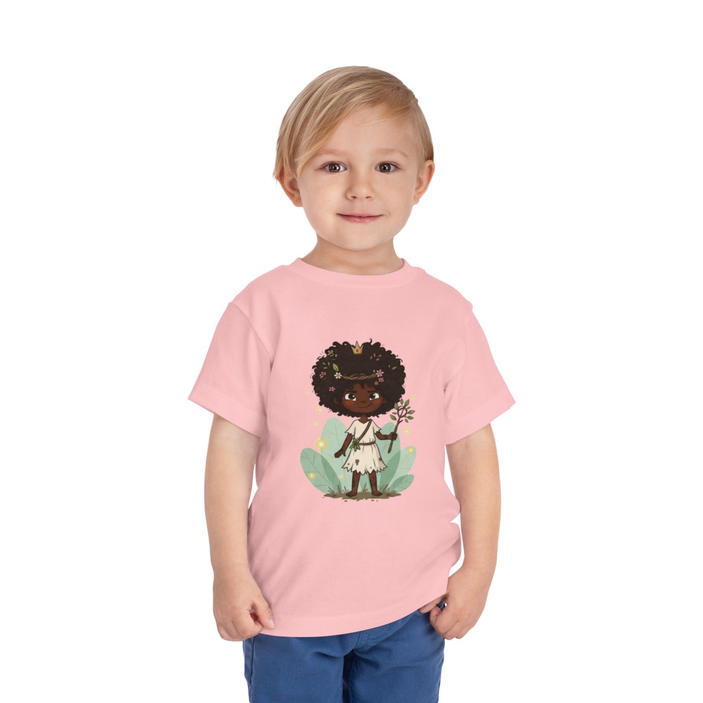 Toddler Nature Lover Tee, Kids Graphic T-Shirt, Cute Floral Toddler Tee, Birthday Gift, Playful Toddler Apparel, Eco-Friendly Kidswear