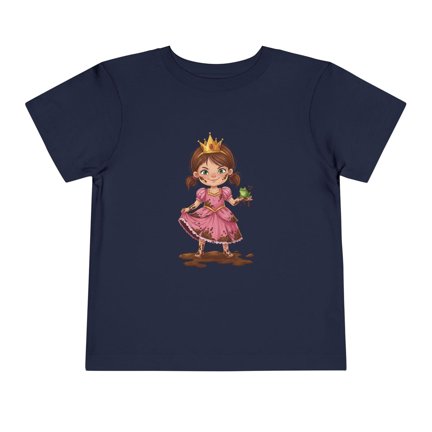 Toddler Princess Tee - Fun Short Sleeve T-Shirt for Kids, Birthday Gift, Playtime Apparel, Princess Party, Cute Toddler Wear