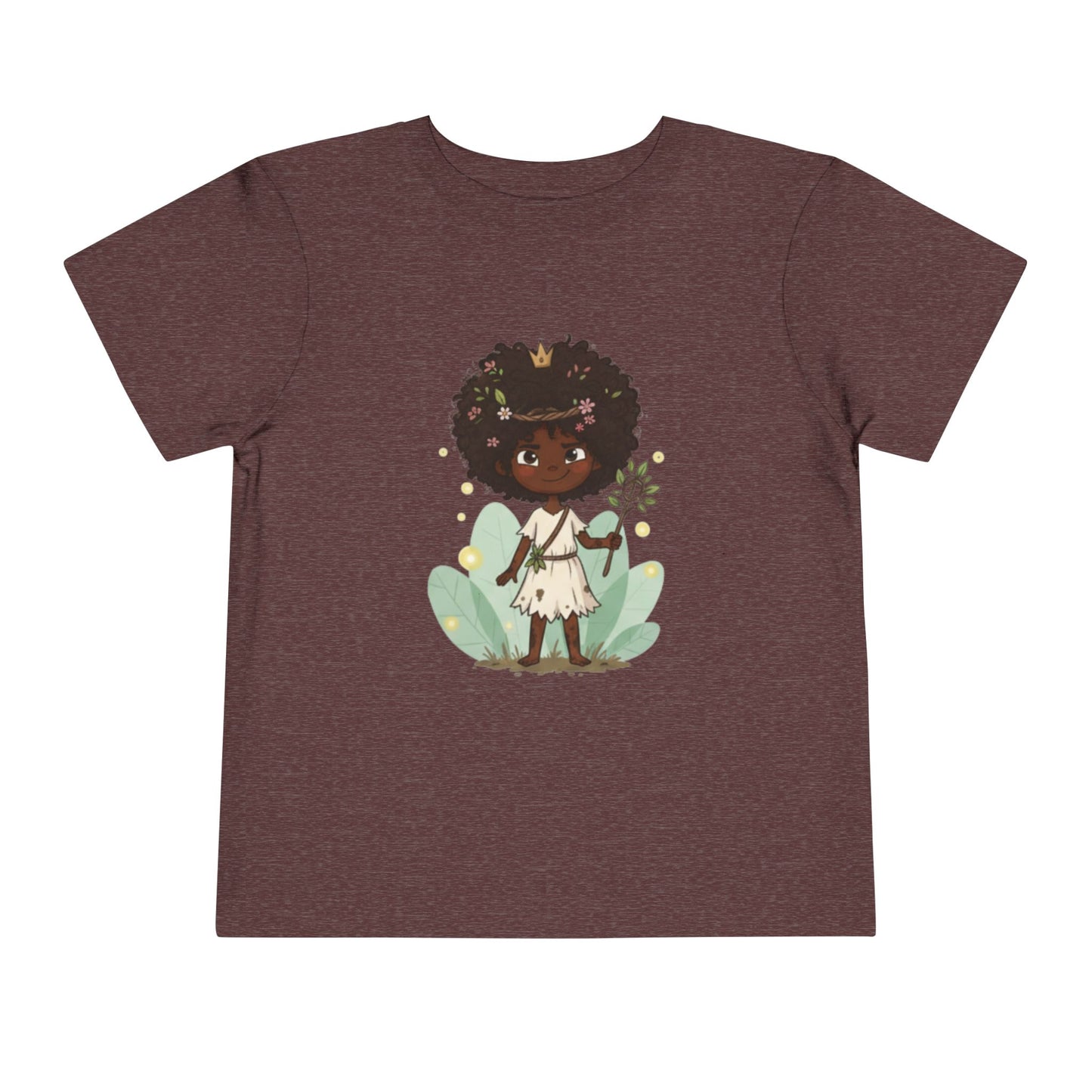 Toddler Nature Lover Tee, Kids Graphic T-Shirt, Cute Floral Toddler Tee, Birthday Gift, Playful Toddler Apparel, Eco-Friendly Kidswear