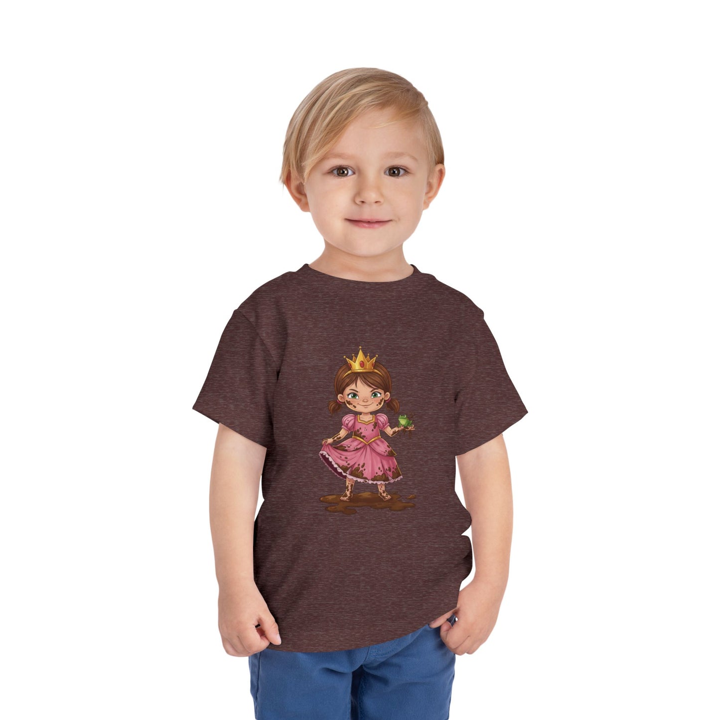Toddler Princess Tee - Fun Short Sleeve T-Shirt for Kids, Birthday Gift, Playtime Apparel, Princess Party, Cute Toddler Wear