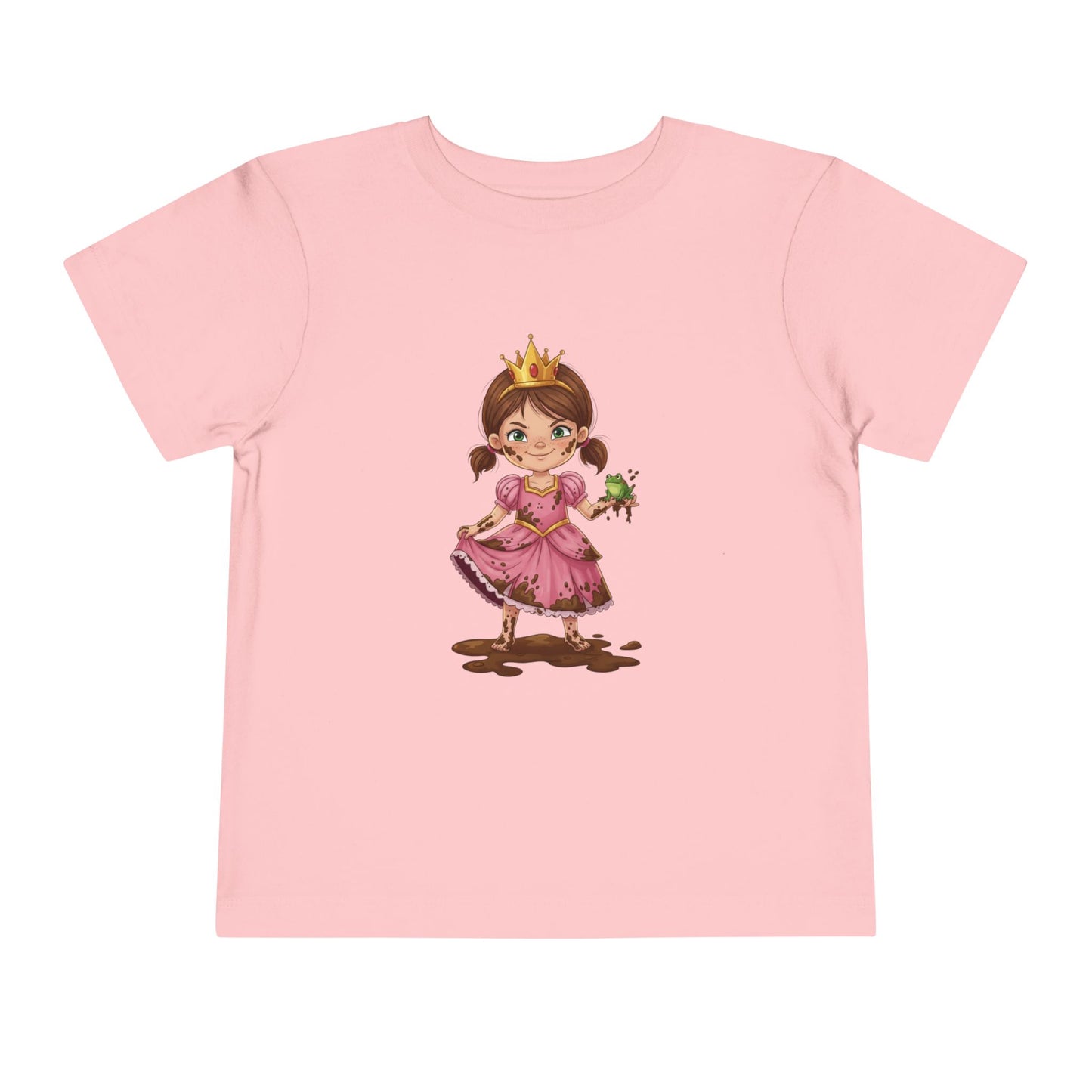 Toddler Princess Tee - Fun Short Sleeve T-Shirt for Kids, Birthday Gift, Playtime Apparel, Princess Party, Cute Toddler Wear