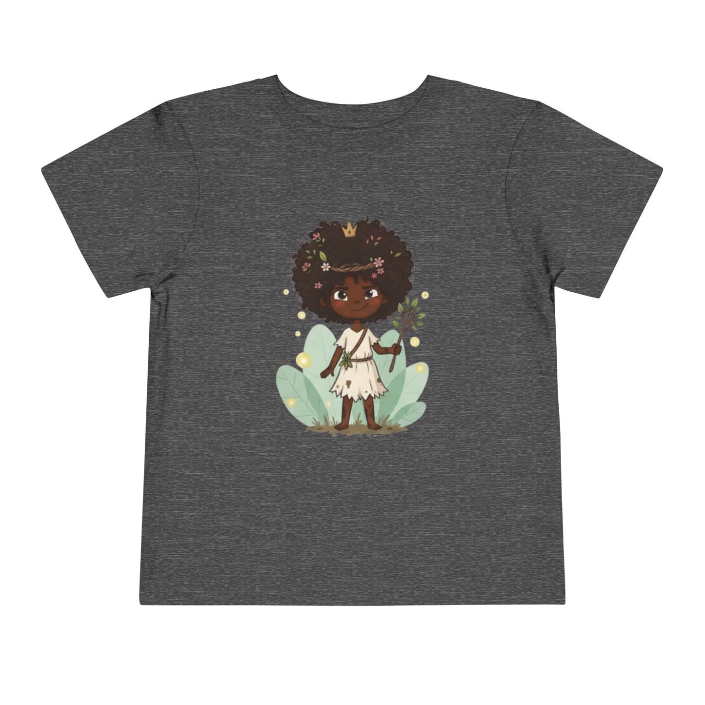 Toddler Nature Lover Tee, Kids Graphic T-Shirt, Cute Floral Toddler Tee, Birthday Gift, Playful Toddler Apparel, Eco-Friendly Kidswear