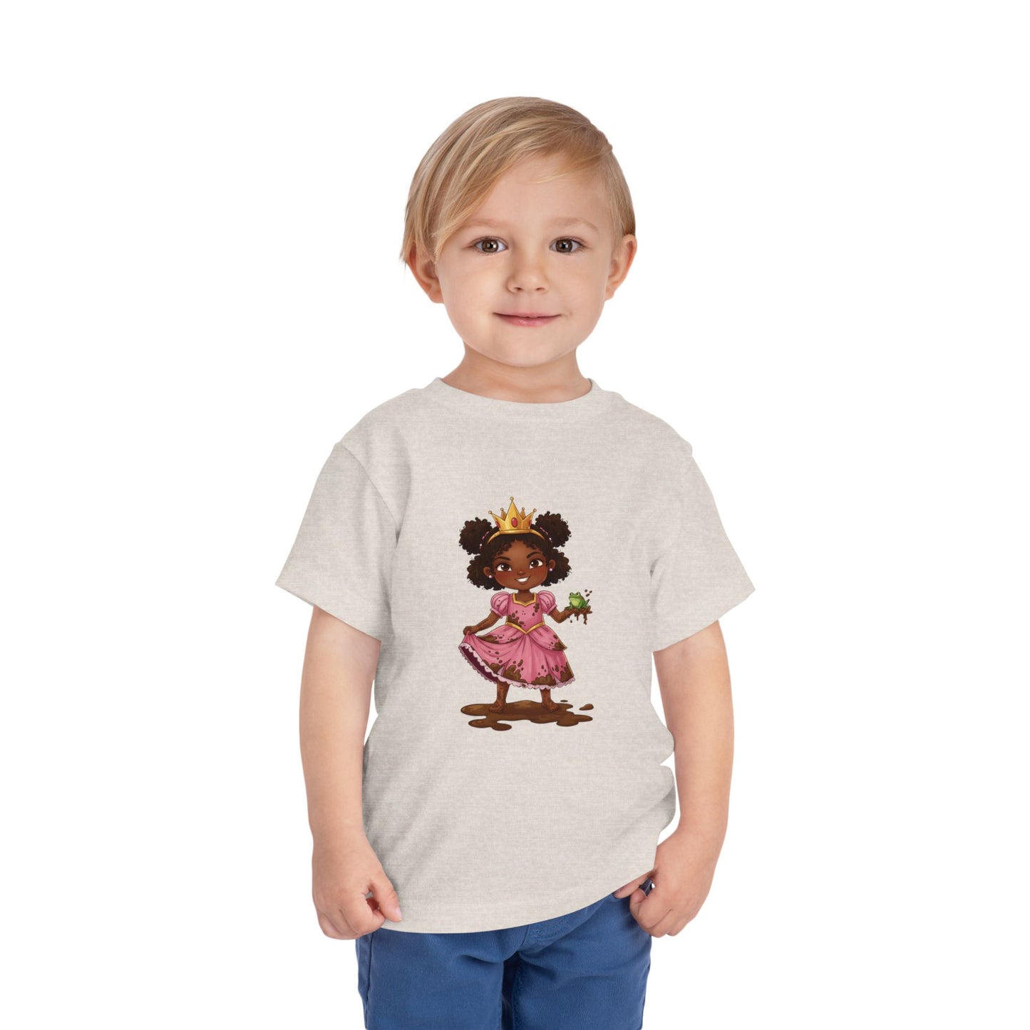 Toddler Princess Tee, Cute Kids Shirt, Playful Short Sleeve Top, Birthday Gift, Toddler Fashion, Summer Outfit