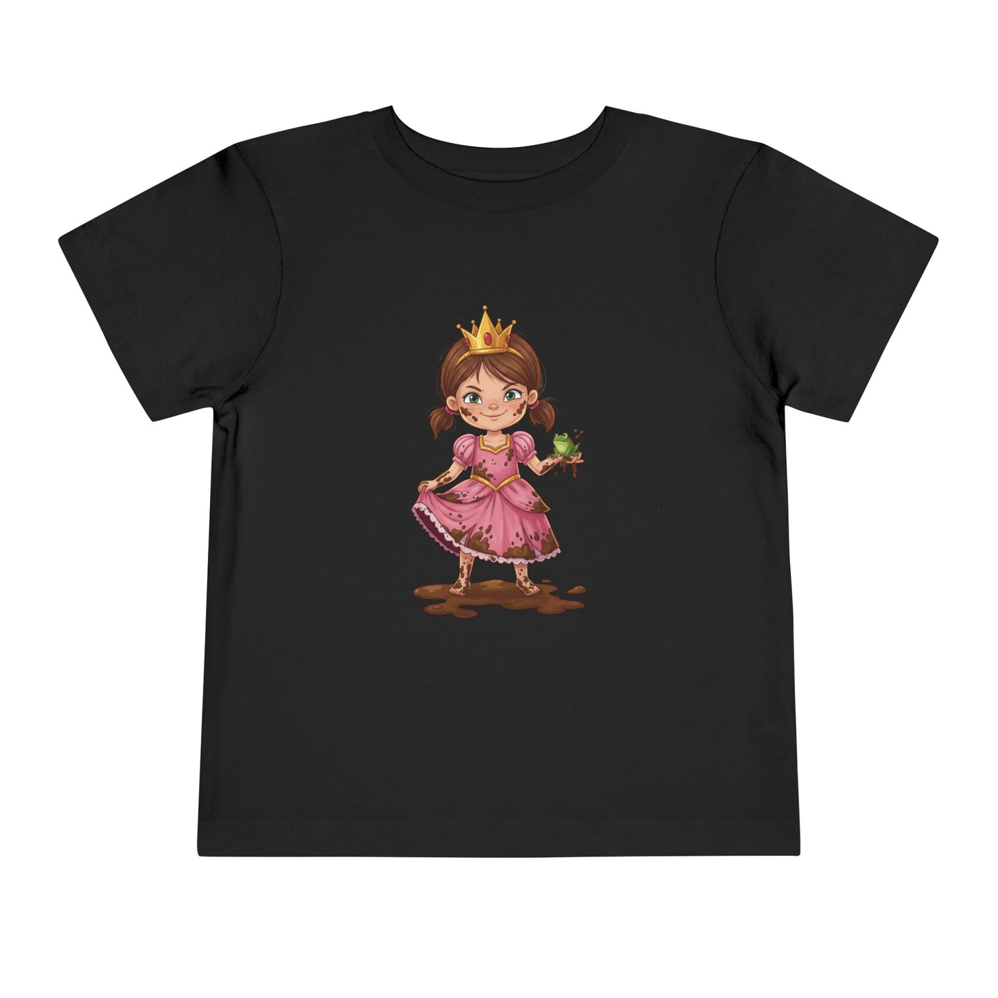 Toddler Princess Tee - Fun Short Sleeve T-Shirt for Kids, Birthday Gift, Playtime Apparel, Princess Party, Cute Toddler Wear