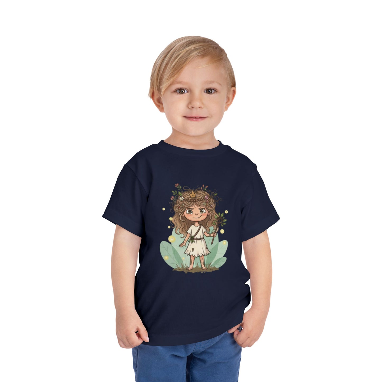 Whimsical Floral Toddler Tee, Cute Kids T-Shirt, Nature Inspired Apparel, Toddler Gift, Spring Outfit, Birthday Gift