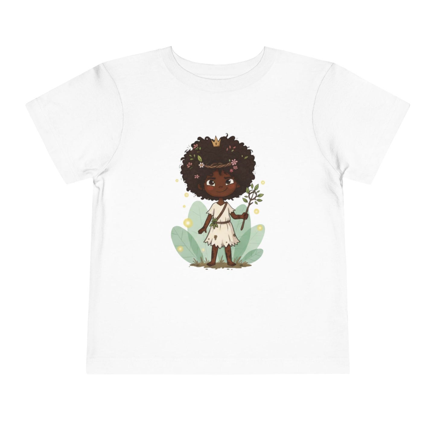 Toddler Nature Lover Tee, Kids Graphic T-Shirt, Cute Floral Toddler Tee, Birthday Gift, Playful Toddler Apparel, Eco-Friendly Kidswear