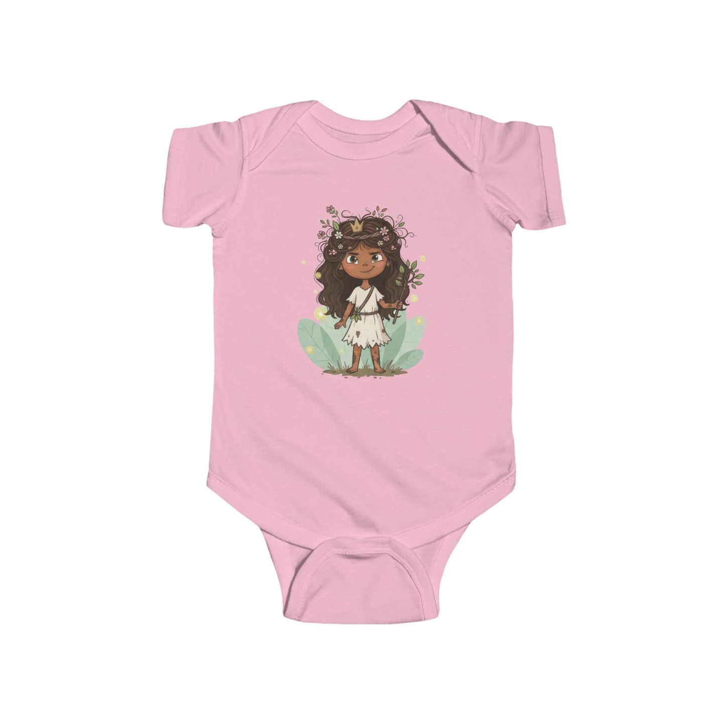 Whimsical Floral Infant Bodysuit, Baby Shower Gift, Newborn Clothing, Cute Baby Outfit, Spring Outfit, Toddler Apparel