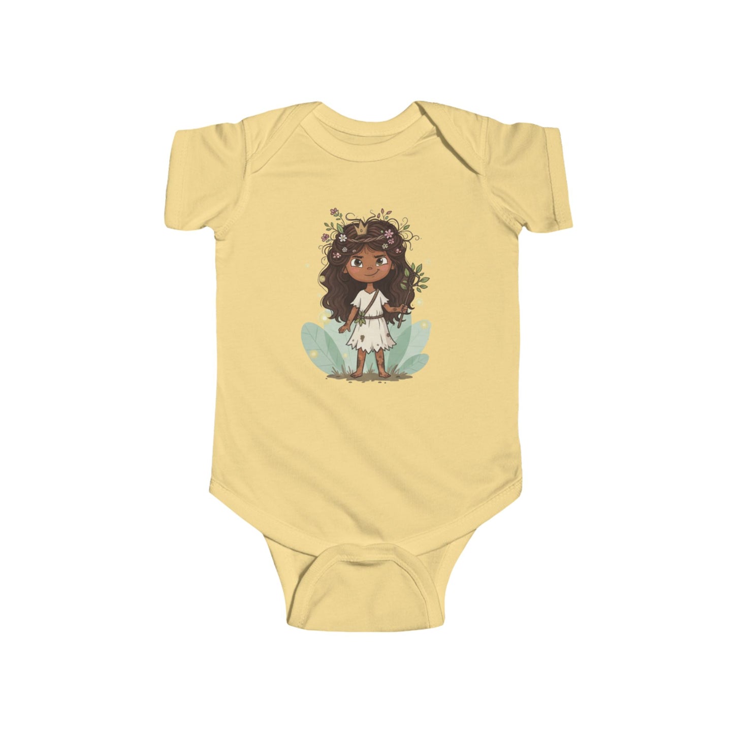 Whimsical Floral Infant Bodysuit, Baby Shower Gift, Newborn Clothing, Cute Baby Outfit, Spring Outfit, Toddler Apparel