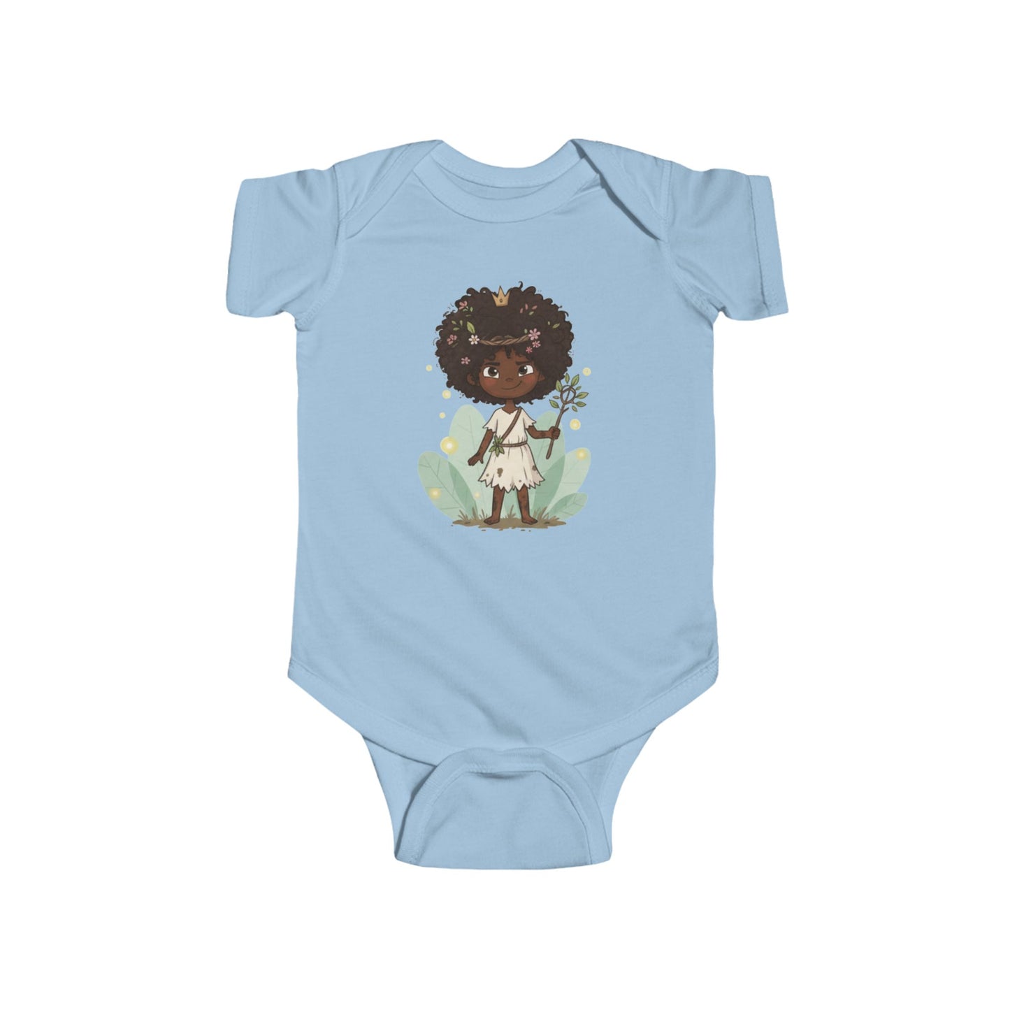 Whimsical Infant Bodysuit with Adorable Nature Design, Baby Shower Gift, Playful Outfit, Eco-Friendly Apparel, Cute Baby Clothing