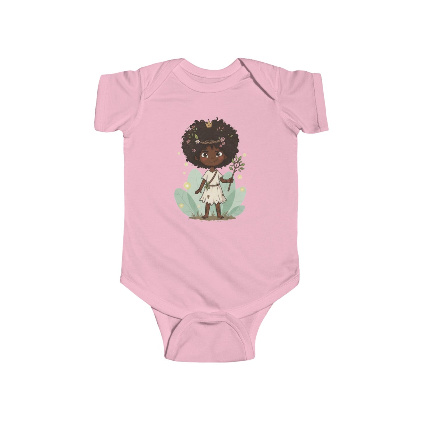 Whimsical Infant Bodysuit with Adorable Nature Design, Baby Shower Gift, Playful Outfit, Eco-Friendly Apparel, Cute Baby Clothing