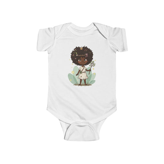 Whimsical Infant Bodysuit with Adorable Nature Design, Baby Shower Gift, Playful Outfit, Eco-Friendly Apparel, Cute Baby Clothing