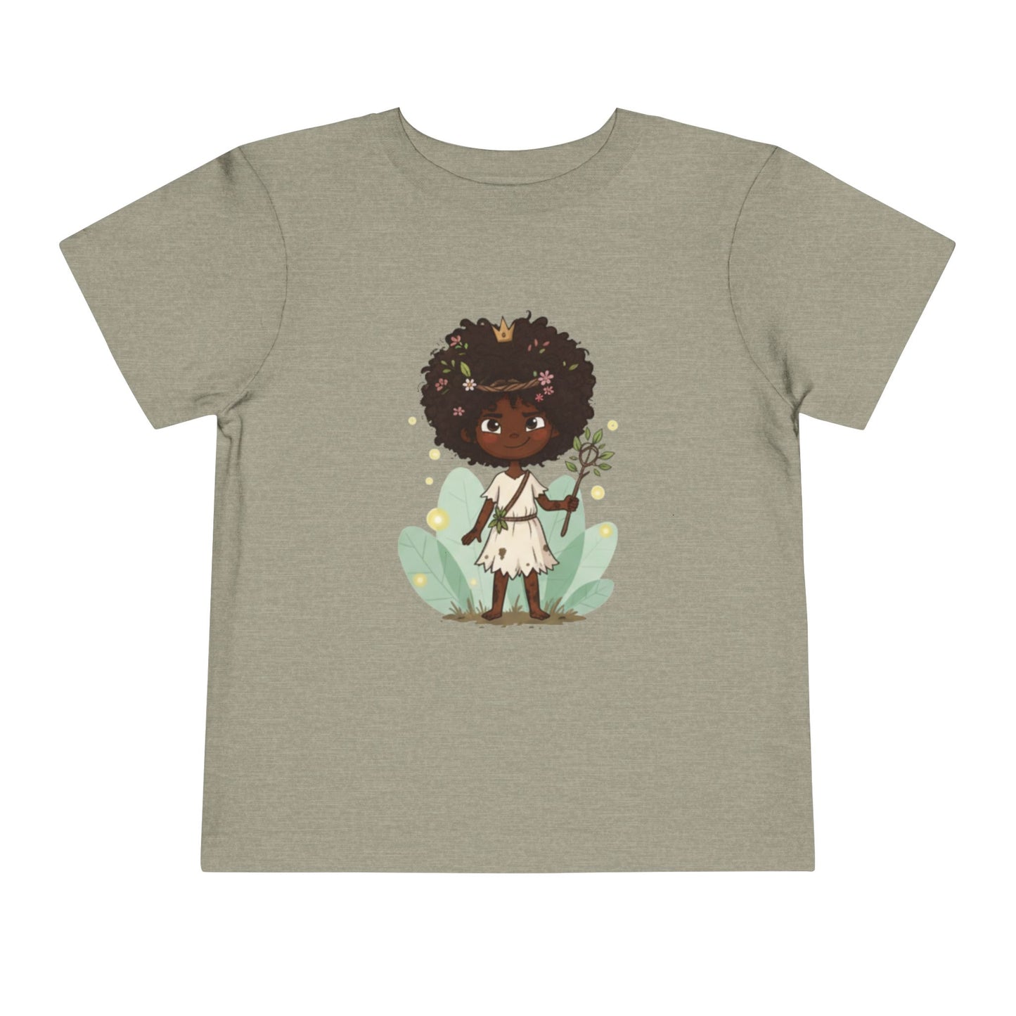 Toddler Nature Lover Tee, Kids Graphic T-Shirt, Cute Floral Toddler Tee, Birthday Gift, Playful Toddler Apparel, Eco-Friendly Kidswear