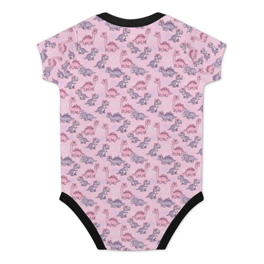 Pink Dino Climber All Over Print Climbing suit