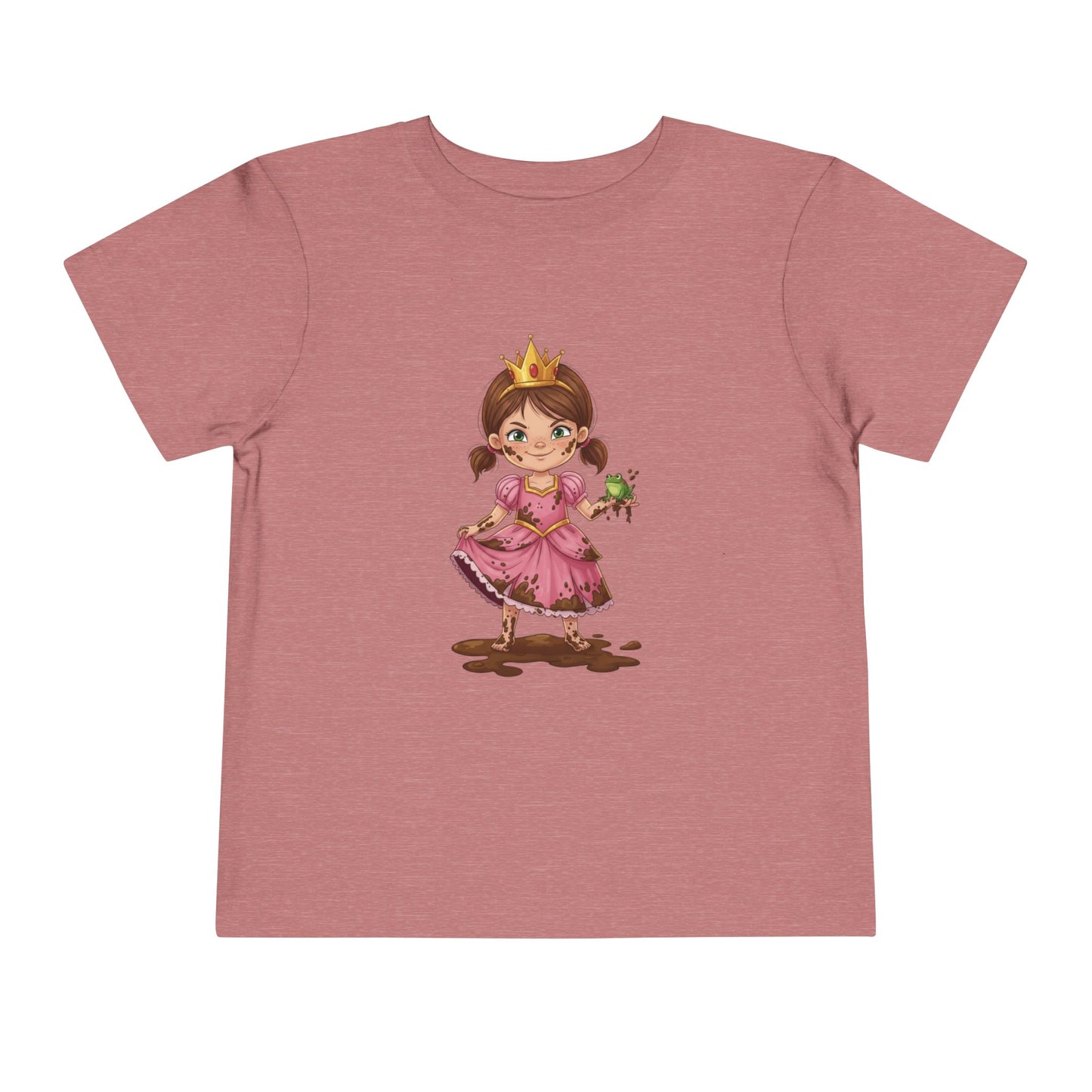 Toddler Princess Tee - Fun Short Sleeve T-Shirt for Kids, Birthday Gift, Playtime Apparel, Princess Party, Cute Toddler Wear
