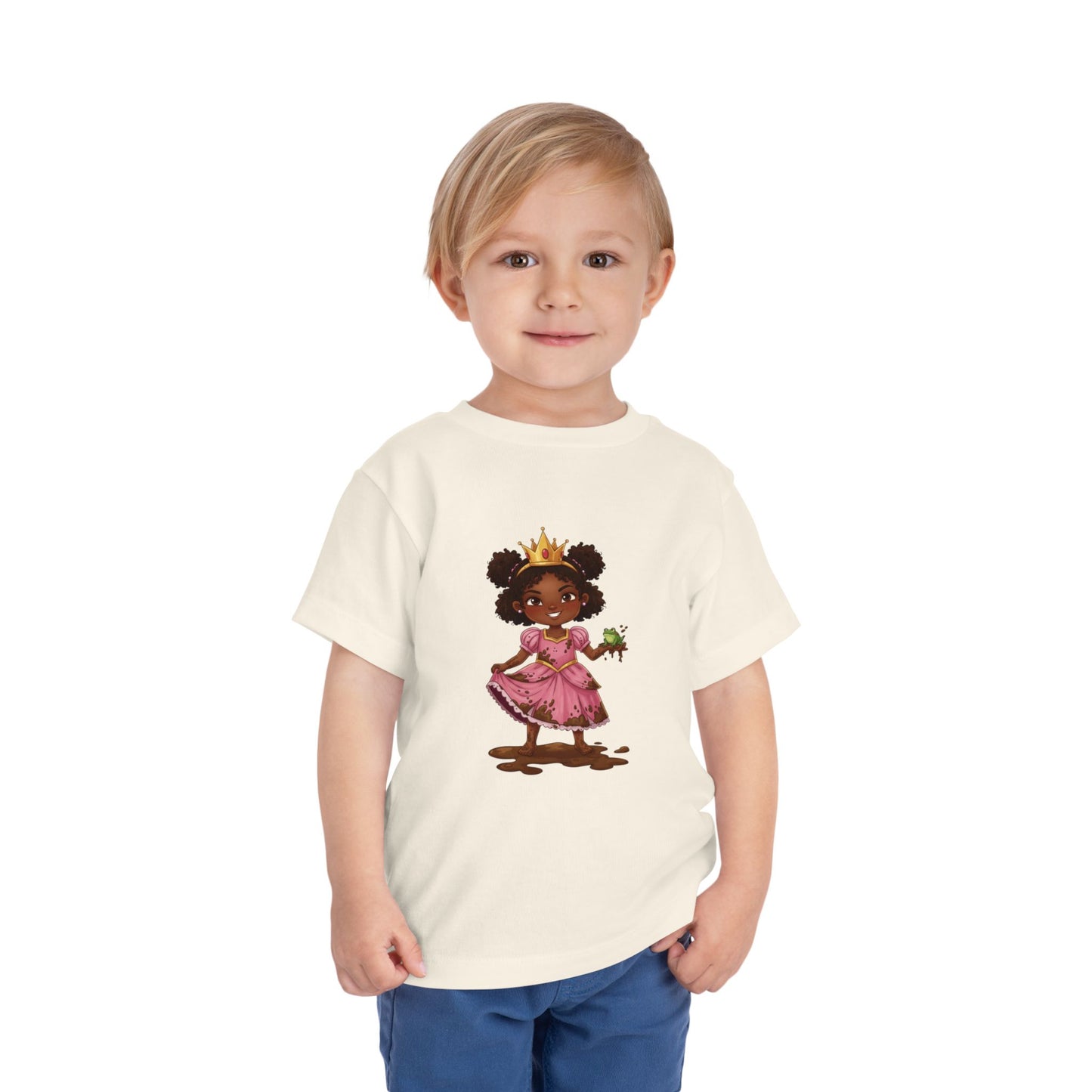 Toddler Princess Tee, Cute Kids Shirt, Playful Short Sleeve Top, Birthday Gift, Toddler Fashion, Summer Outfit