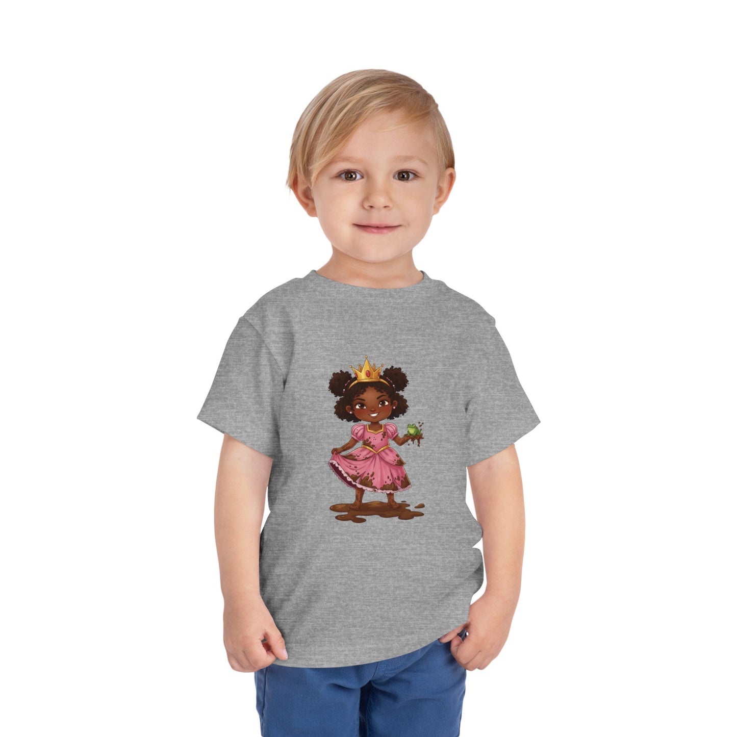 Toddler Princess Tee, Cute Kids Shirt, Playful Short Sleeve Top, Birthday Gift, Toddler Fashion, Summer Outfit