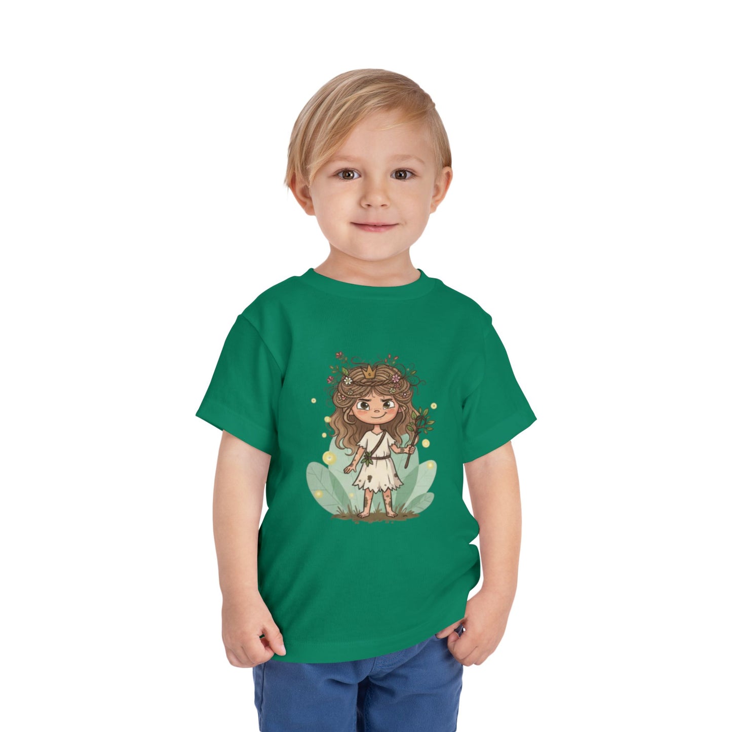 Whimsical Floral Toddler Tee, Cute Kids T-Shirt, Nature Inspired Apparel, Toddler Gift, Spring Outfit, Birthday Gift