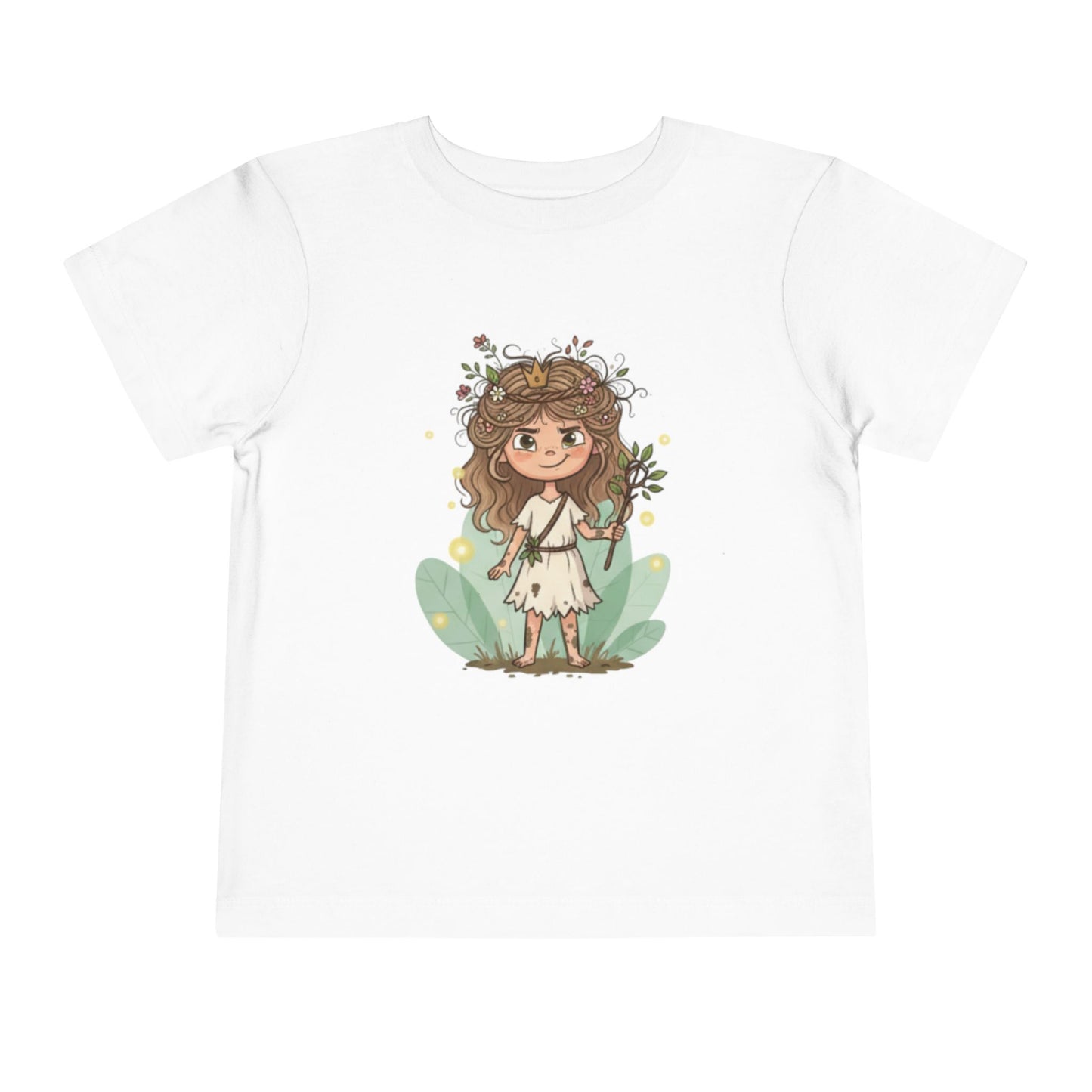 Whimsical Floral Toddler Tee, Cute Kids T-Shirt, Nature Inspired Apparel, Toddler Gift, Spring Outfit, Birthday Gift