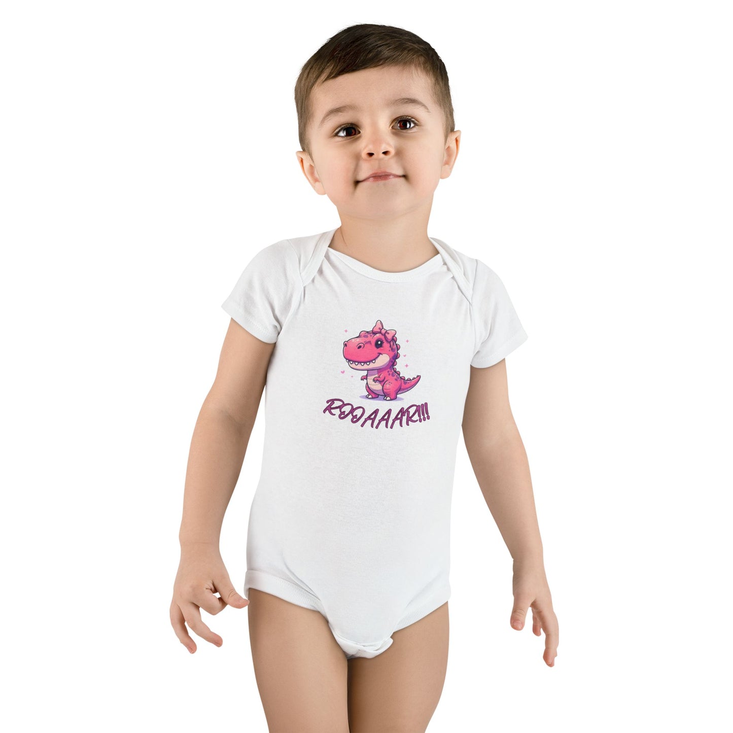 Dinosaur Baby Onesie, Cute Baby Outfit, Trendy Infant Clothing, Toddler Gift, Unique Baby Shower, Playful Toddler Wardrobe