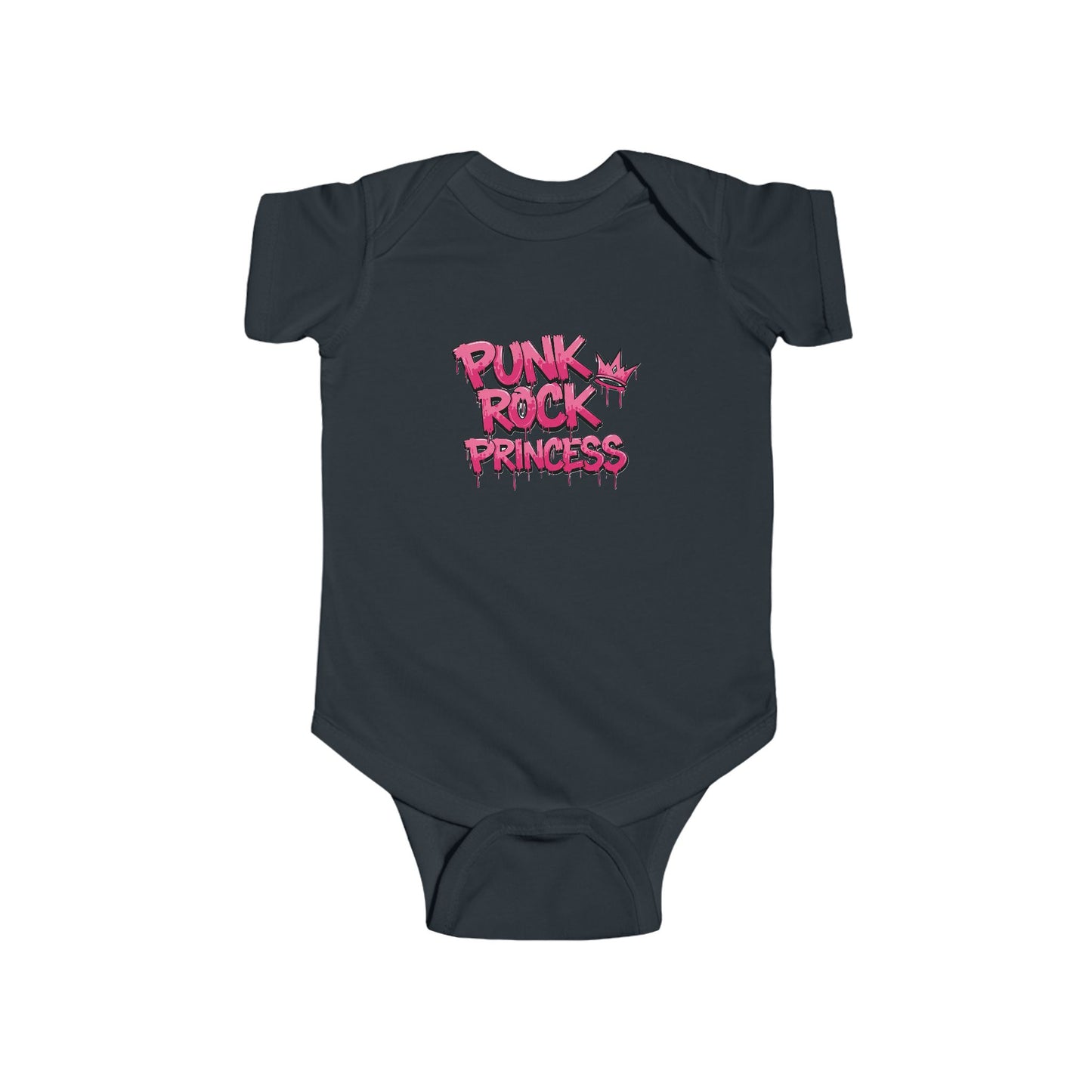 Punk Rock Princess Infant Bodysuit, Cute Baby Outfit, Unique Baby Gift, Rocker Baby Clothing, Trendy Newborn Apparel, Fun Baby Shower Gift, Girls, Girl Power