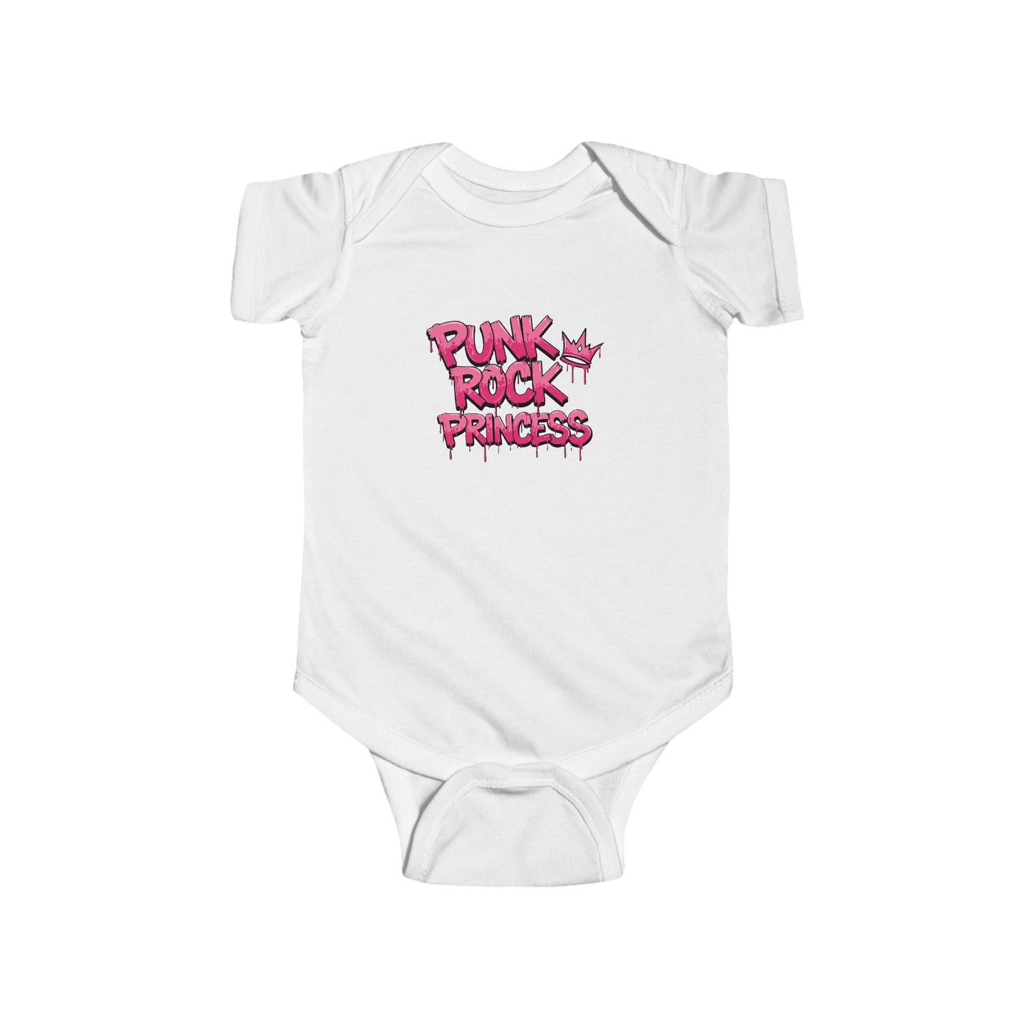 Punk Rock Princess Infant Bodysuit, Cute Baby Outfit, Unique Baby Gift, Rocker Baby Clothing, Trendy Newborn Apparel, Fun Baby Shower Gift, Girls, Girl Power