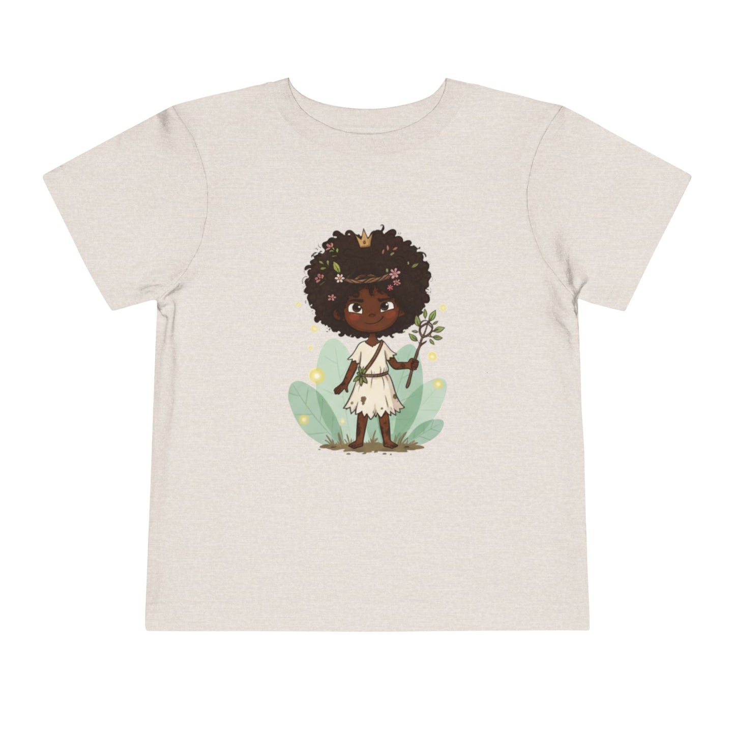 Toddler Nature Lover Tee, Kids Graphic T-Shirt, Cute Floral Toddler Tee, Birthday Gift, Playful Toddler Apparel, Eco-Friendly Kidswear
