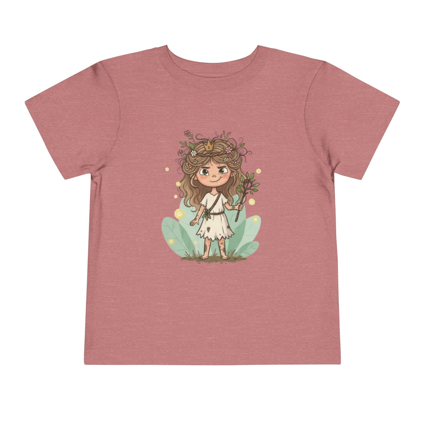 Whimsical Floral Toddler Tee, Cute Kids T-Shirt, Nature Inspired Apparel, Toddler Gift, Spring Outfit, Birthday Gift