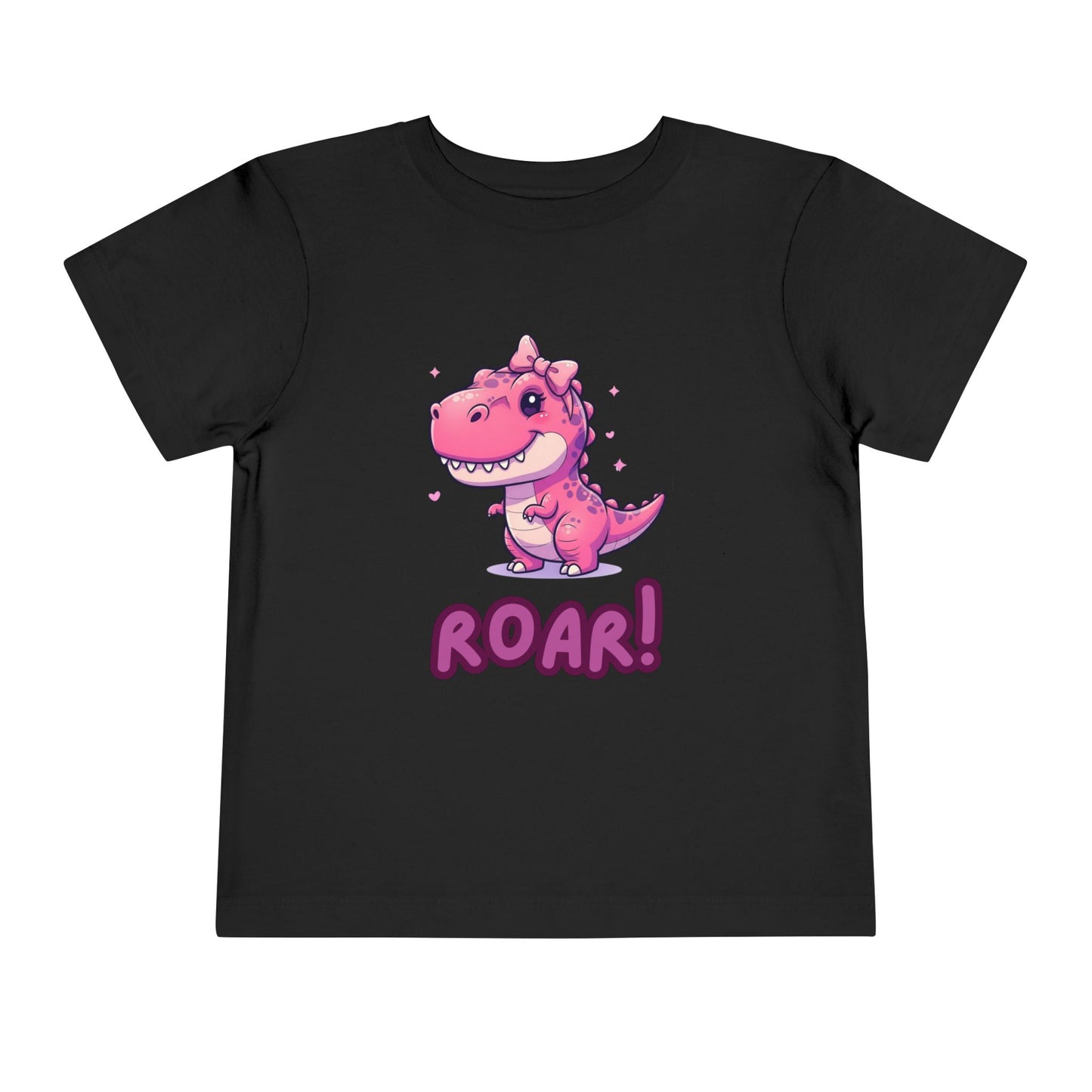 Cute Dinosaur Toddler Tee - ROAR! Short Sleeve Shirt, Kids Birthday Gift, Dino Lover Apparel, Summer Outfit, Playtime Tee