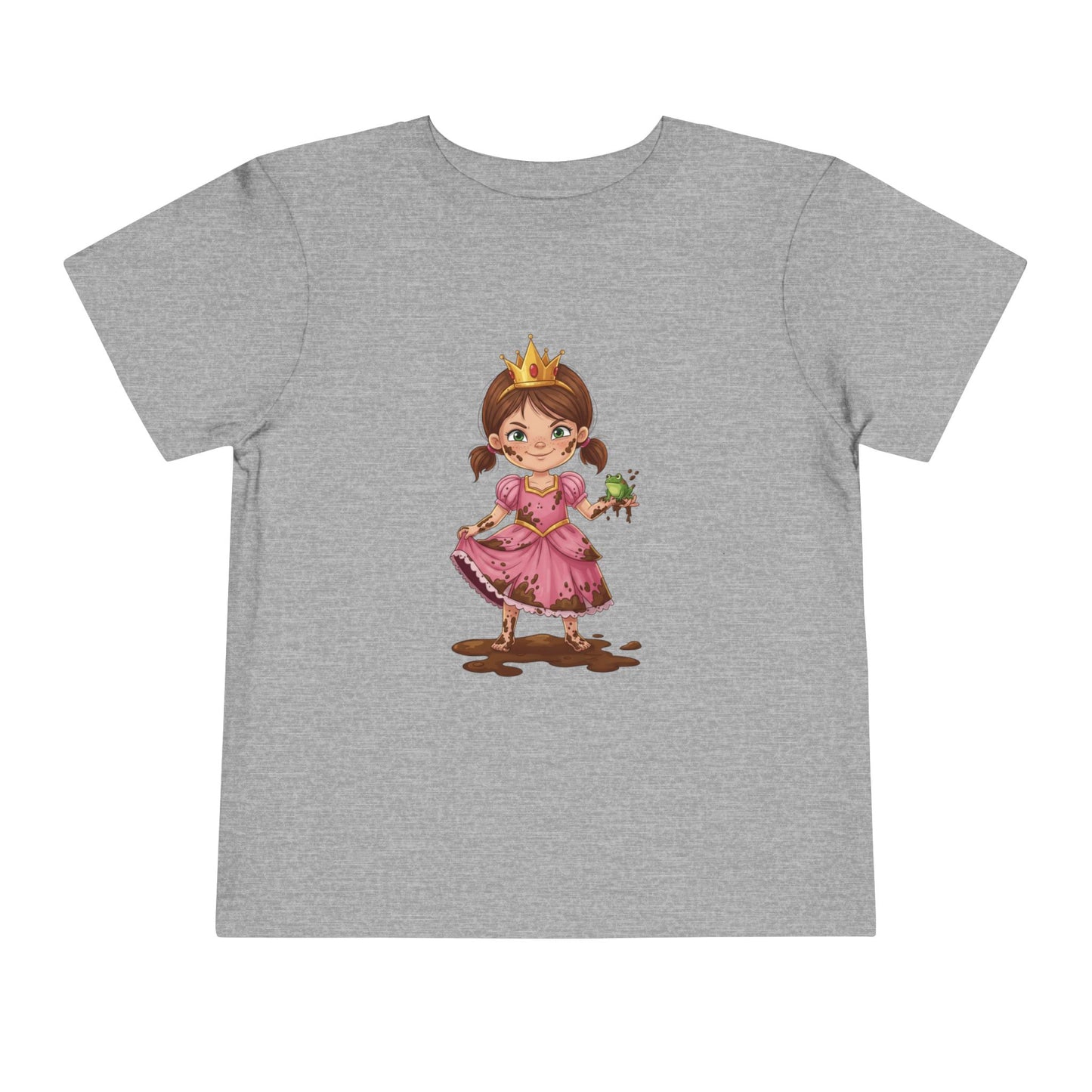 Toddler Princess Tee - Fun Short Sleeve T-Shirt for Kids, Birthday Gift, Playtime Apparel, Princess Party, Cute Toddler Wear