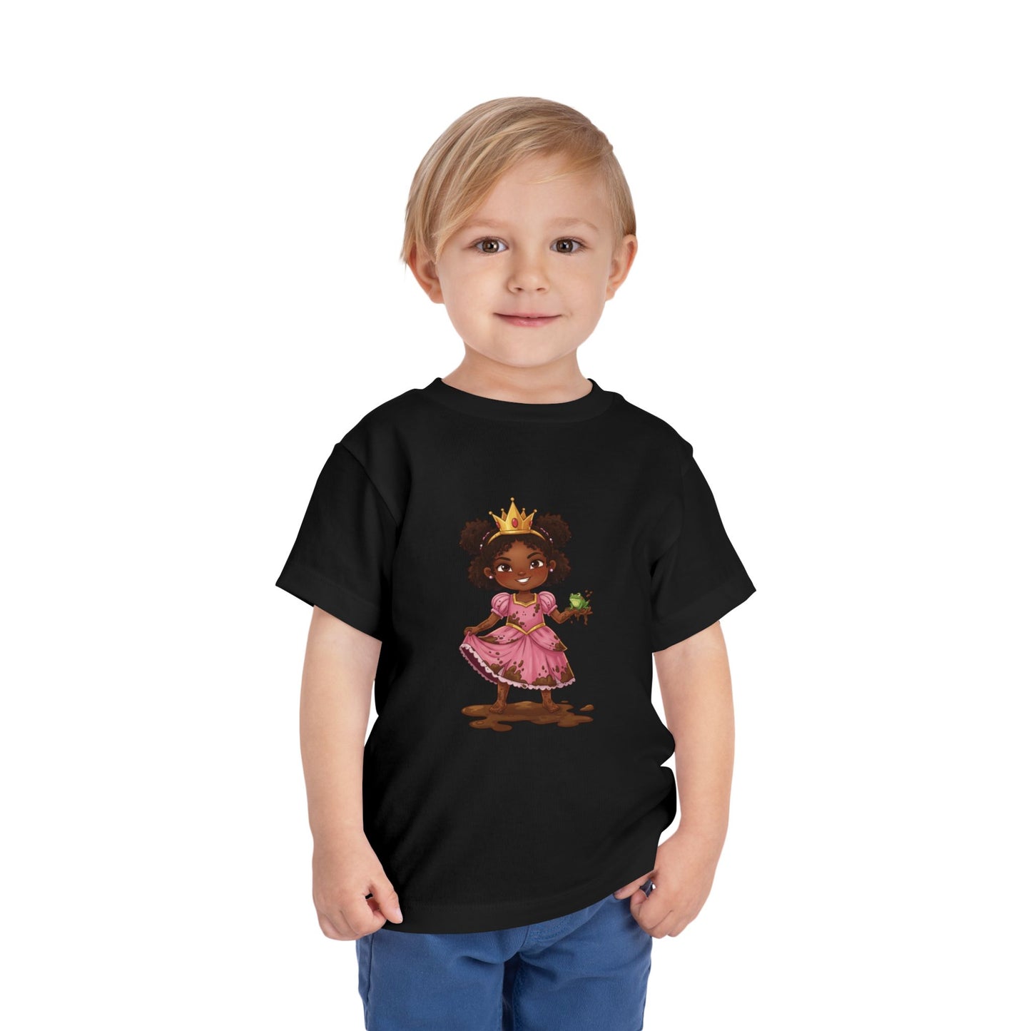 Toddler Princess Tee, Cute Kids Shirt, Playful Short Sleeve Top, Birthday Gift, Toddler Fashion, Summer Outfit