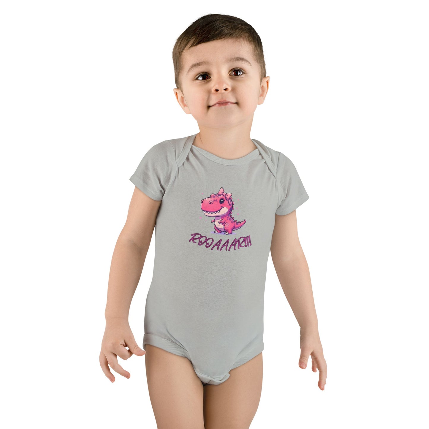 Dinosaur Baby Onesie, Cute Baby Outfit, Trendy Infant Clothing, Toddler Gift, Unique Baby Shower, Playful Toddler Wardrobe