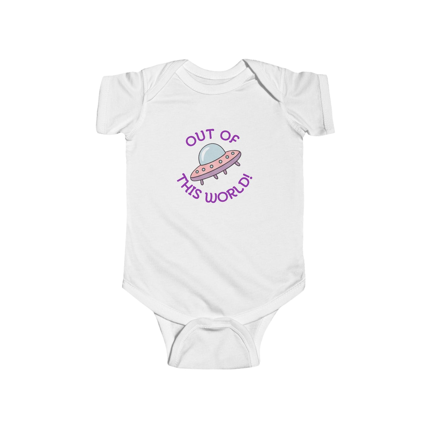Out of This World Infant Bodysuit | Cute Baby Clothes, Newborn Gift, Baby Shower Present, Space Theme Outfit, Toddler Apparel, Girls