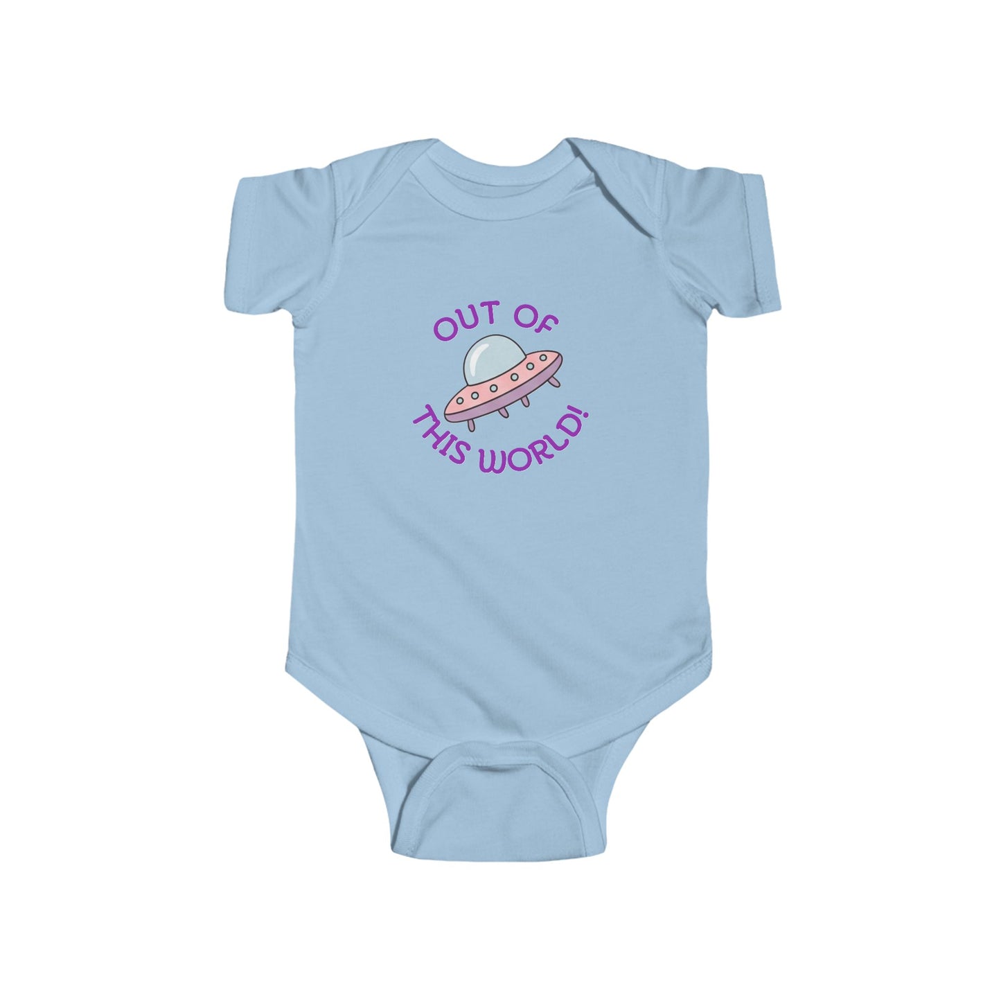 Out of This World Infant Bodysuit | Cute Baby Clothes, Newborn Gift, Baby Shower Present, Space Theme Outfit, Toddler Apparel, Girls