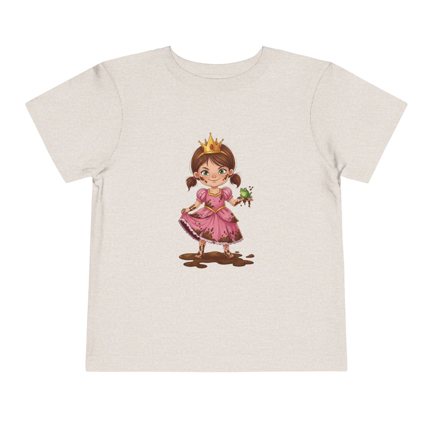 Toddler Princess Tee - Fun Short Sleeve T-Shirt for Kids, Birthday Gift, Playtime Apparel, Princess Party, Cute Toddler Wear