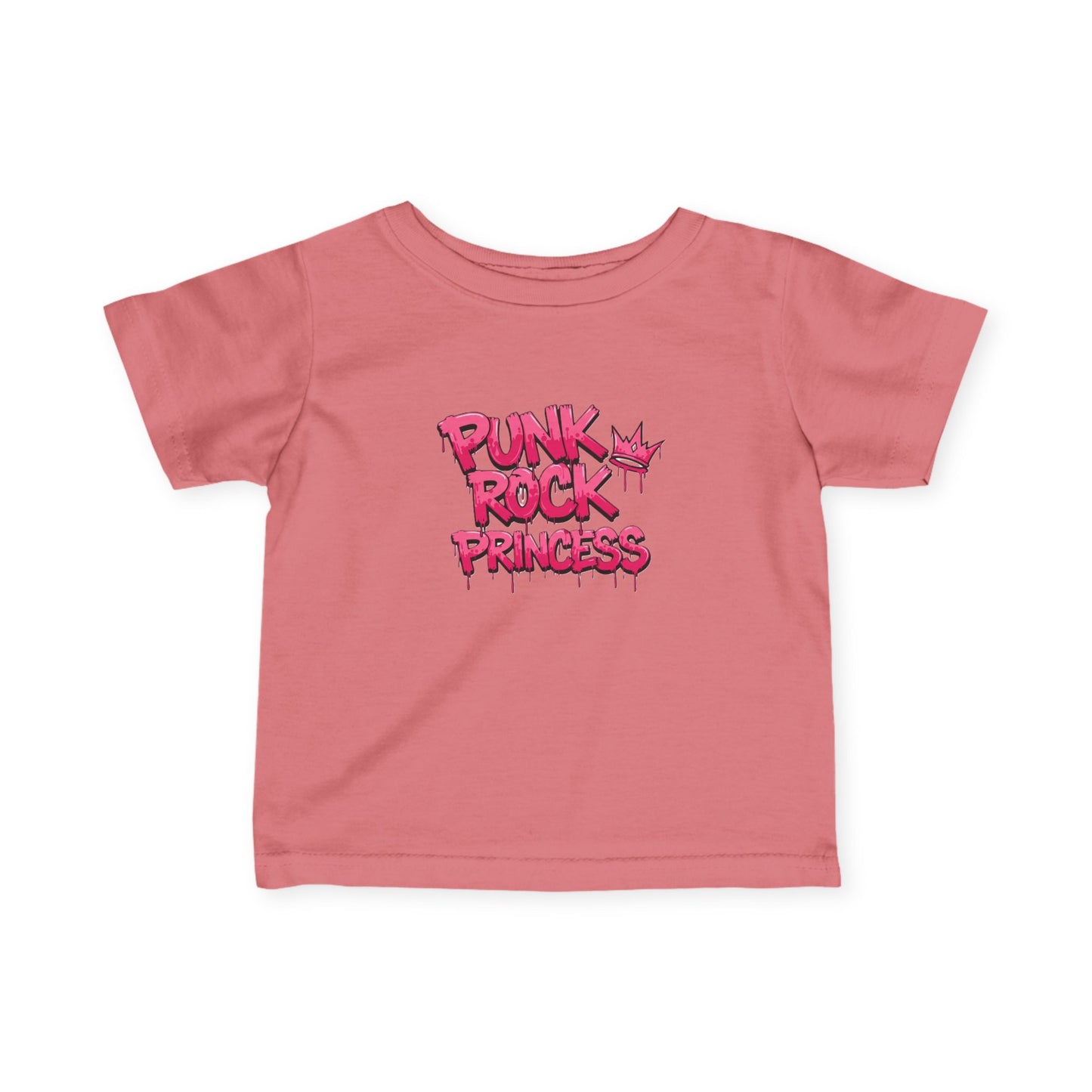 Punk Rock Infant Tee – Trendy Baby Apparel, Cute Birthday Gift, Baby Shower Outfit, Unique Toddler Clothes, Gift for Little Rockstars, Girl Power
