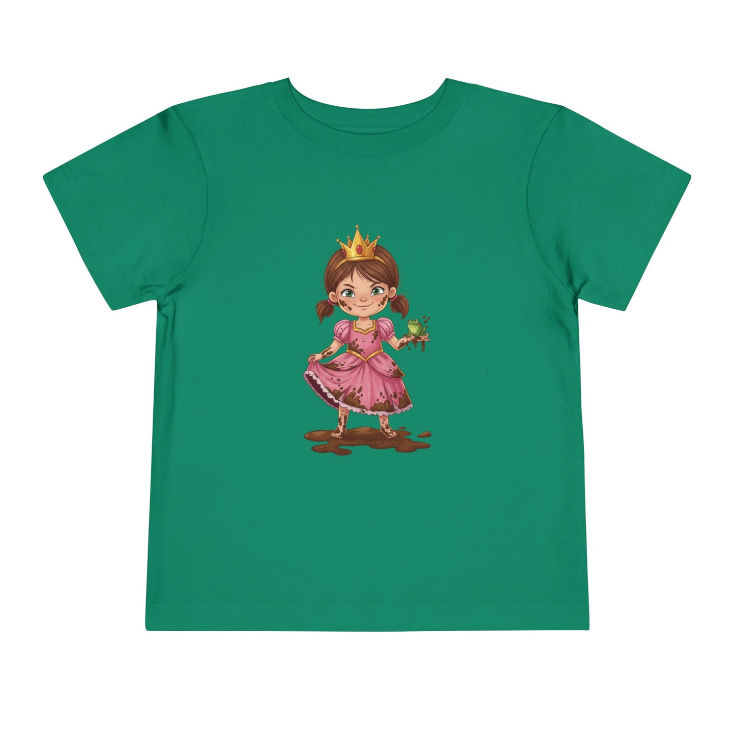 Toddler Princess Tee - Fun Short Sleeve T-Shirt for Kids, Birthday Gift, Playtime Apparel, Princess Party, Cute Toddler Wear