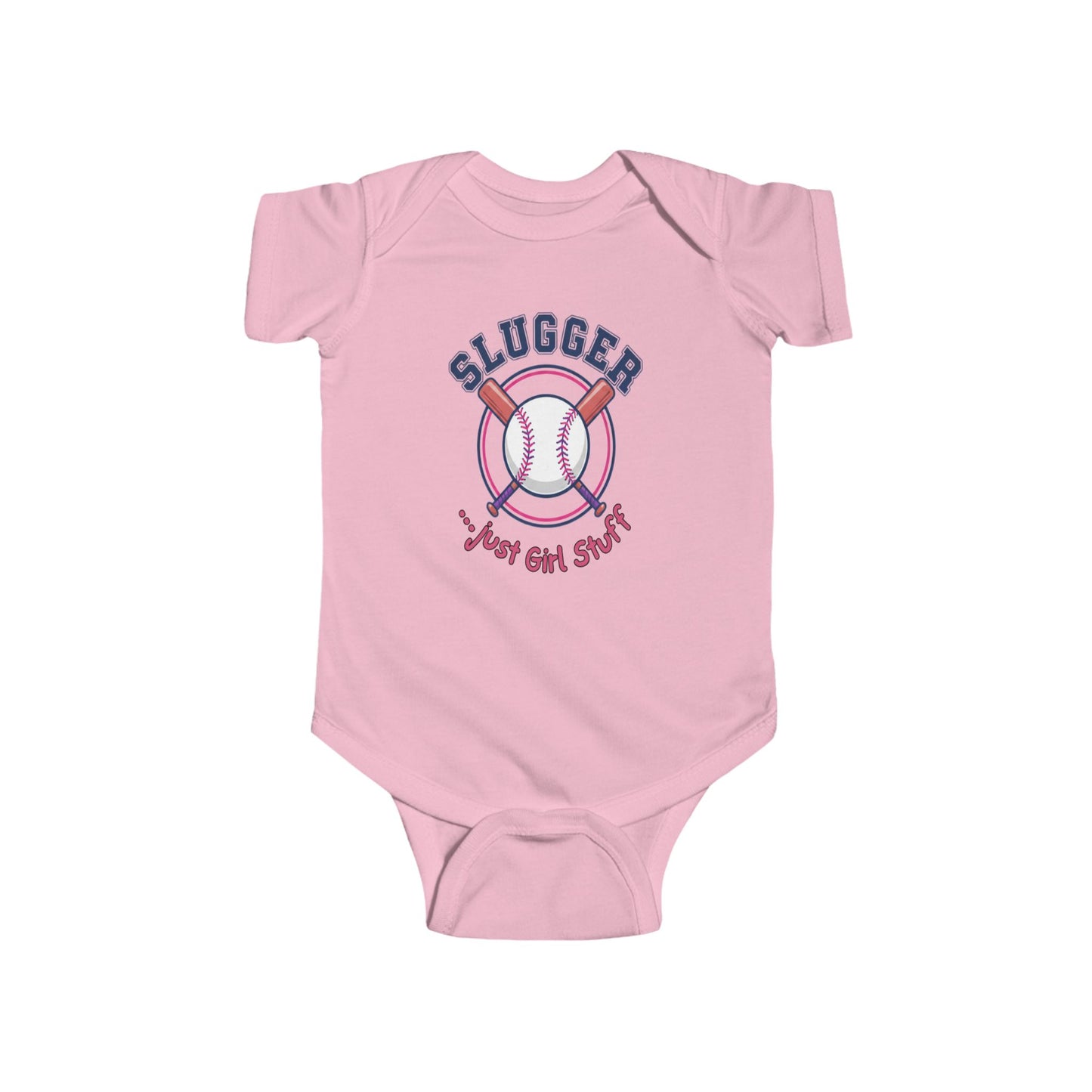 Baseball Baby Bodysuit - Slugger - Cute Infant Outfit, Gift for New Parents, Baby Shower Present, Sports-Themed Clothing