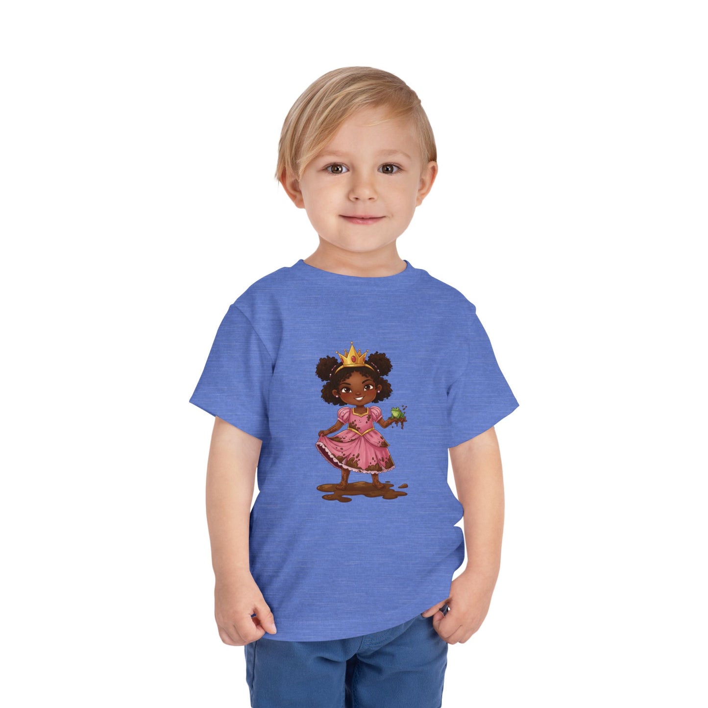 Toddler Princess Tee, Cute Kids Shirt, Playful Short Sleeve Top, Birthday Gift, Toddler Fashion, Summer Outfit