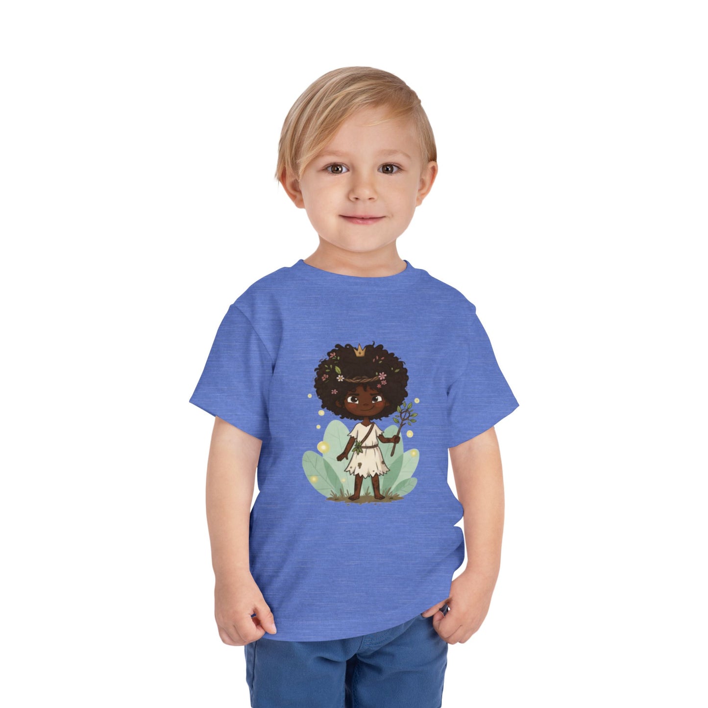 Toddler Nature Lover Tee, Kids Graphic T-Shirt, Cute Floral Toddler Tee, Birthday Gift, Playful Toddler Apparel, Eco-Friendly Kidswear